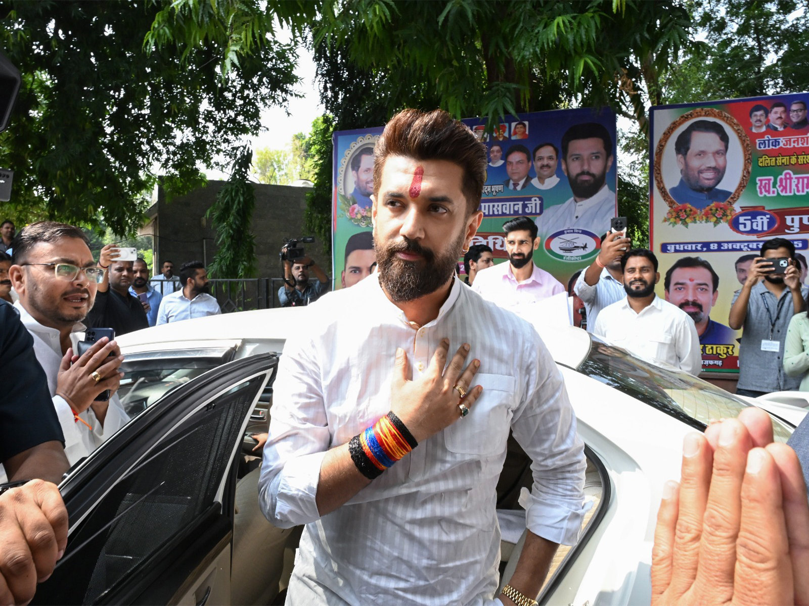 LJP-RV chief and Union Minister Chirag Paswan (Photo/ANI)