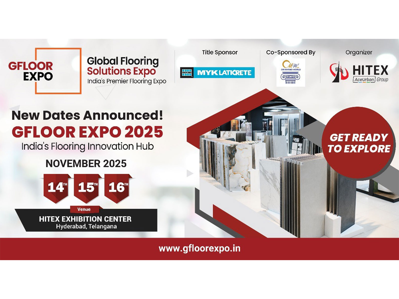 Excitement Builds as GFLOOR EXPO 2025 Announces New Dates and Expanding Industry Line-Up!