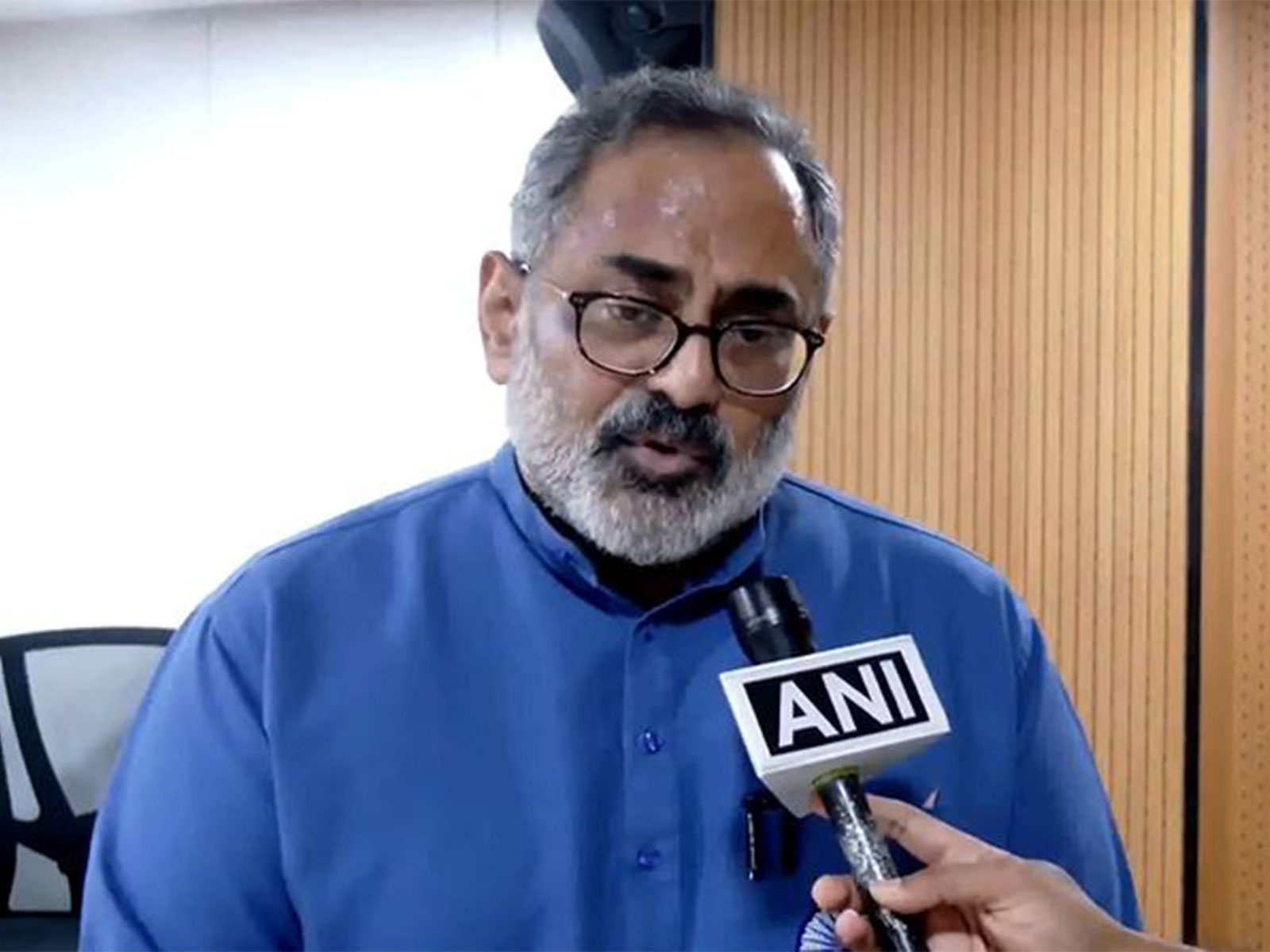 Kerala BJP President Rajeev Chandrashekhar (Photo/ANI)