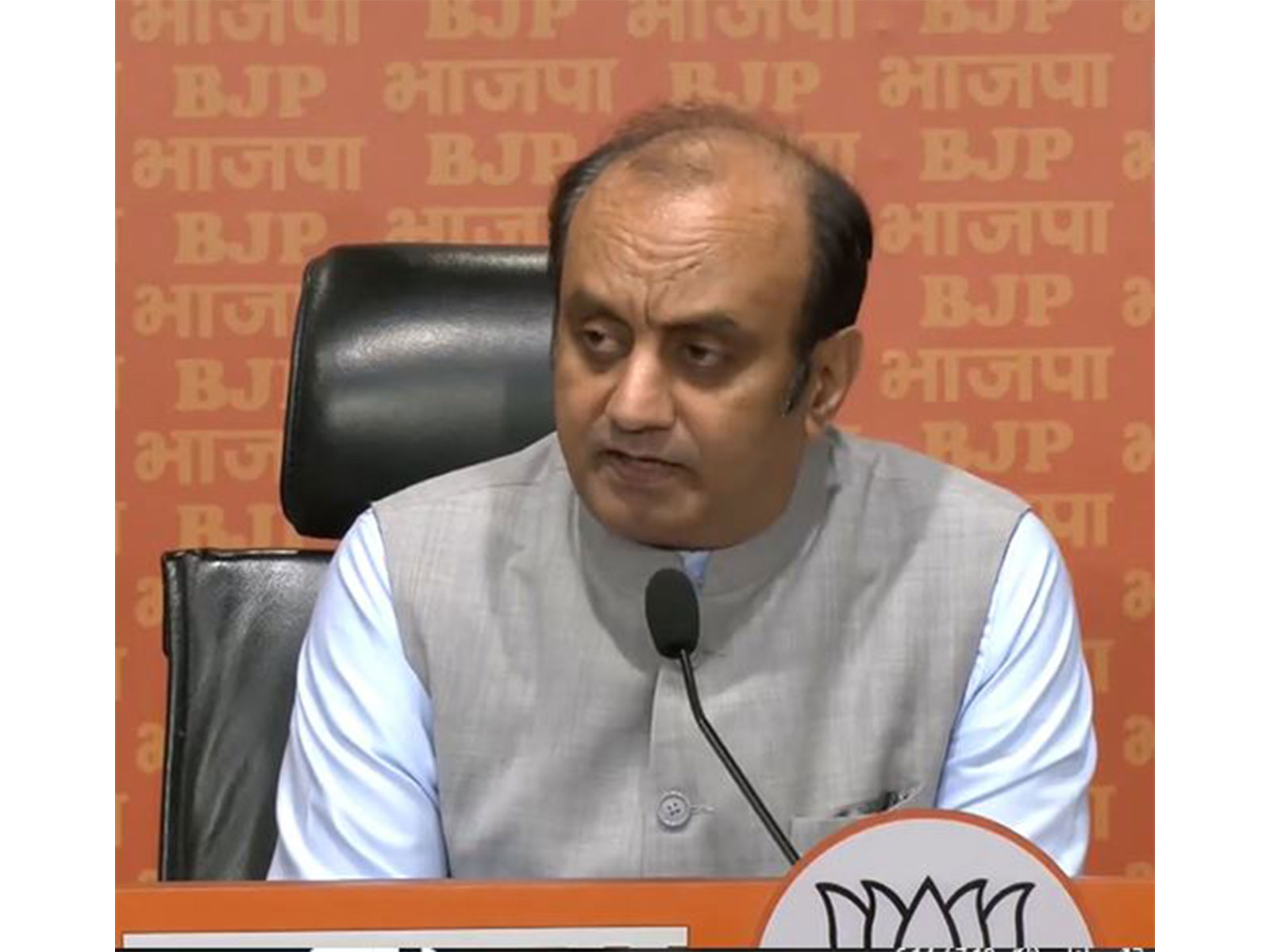 BJP leader Sudhanshu Trivedi (Photo/ANI)