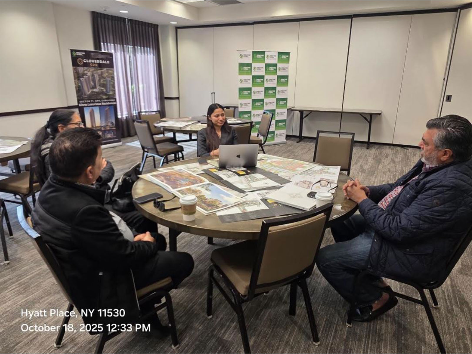 Ms. Bharti Aggarwal, Director of Signature Global Group at the Investor Engagement Program in New York, USA