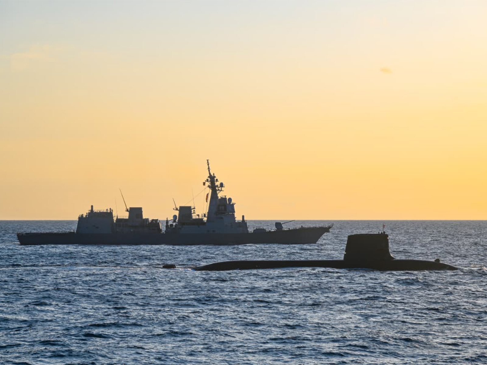 Visual from the Japan-India Maritime Exercise (JAIMEX) – 2025 (Photo:PIB)
