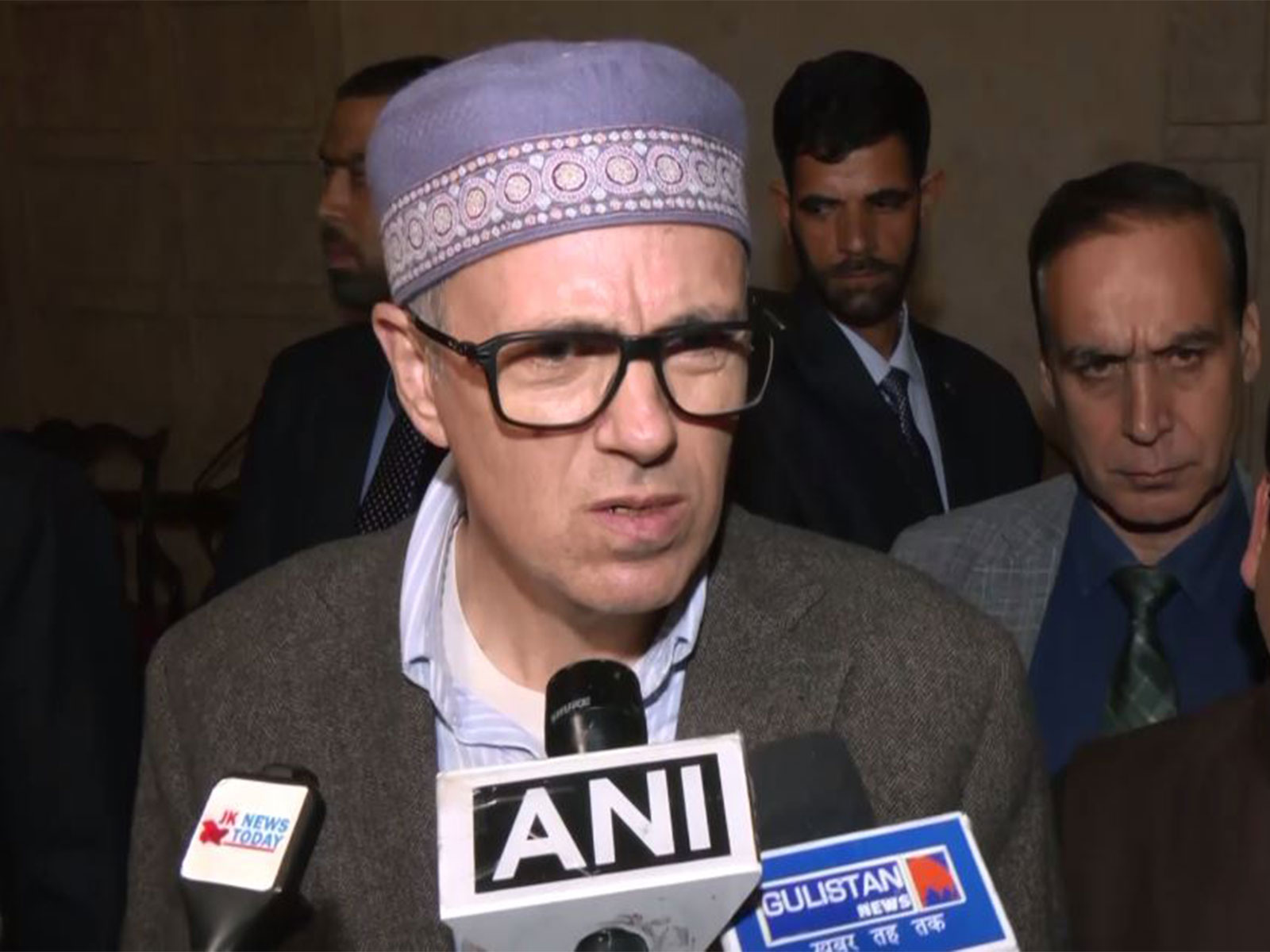 Jammu and Kashmir CM Omar Abdullah (Photo/ANI)
