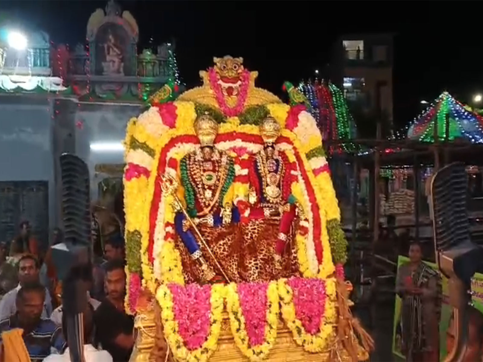 Karthika Masam festivities begin at Nellore (Photo/ANI)