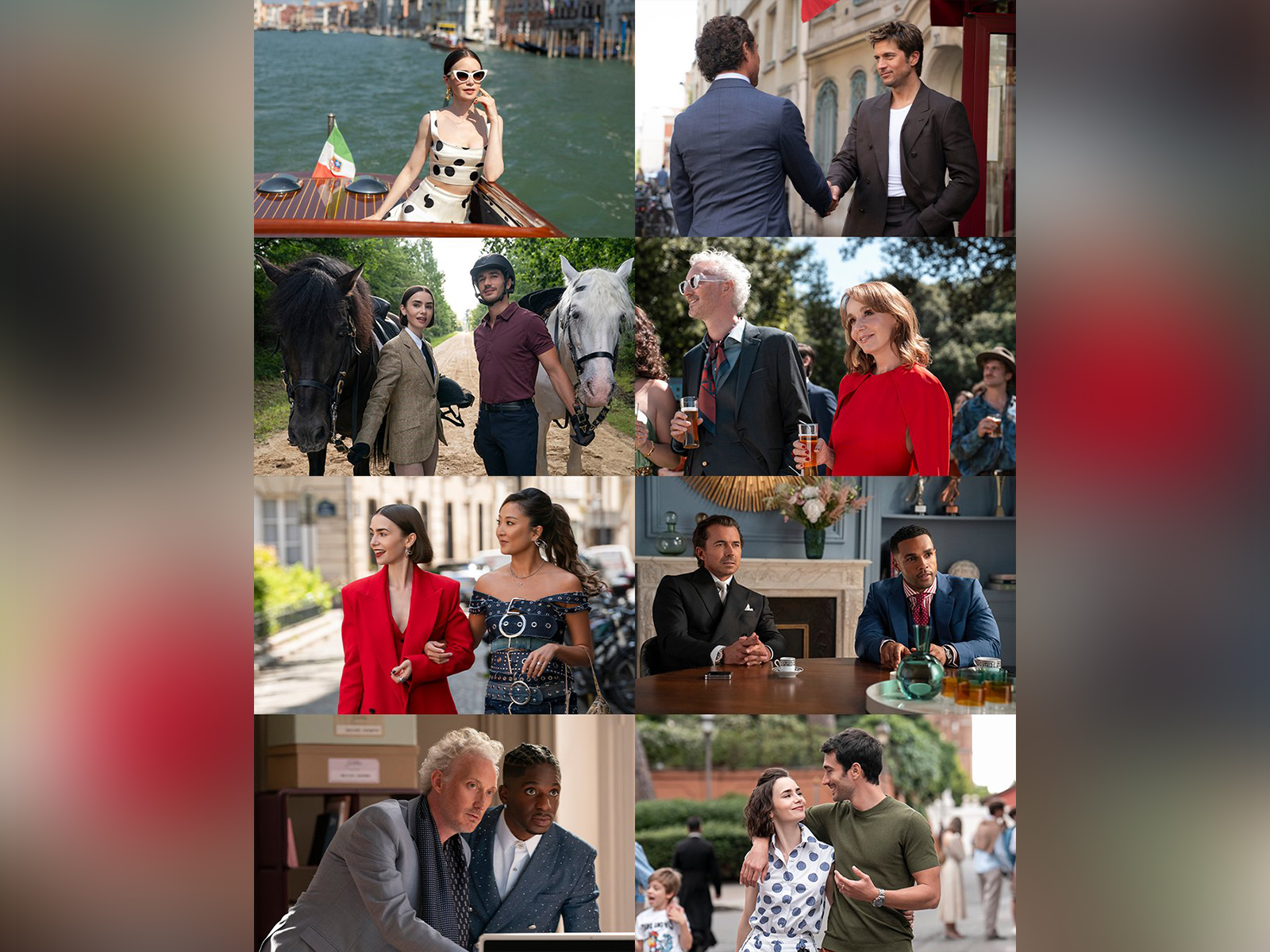 Stills from Emily in Paris 5 (Image source: Netflix)