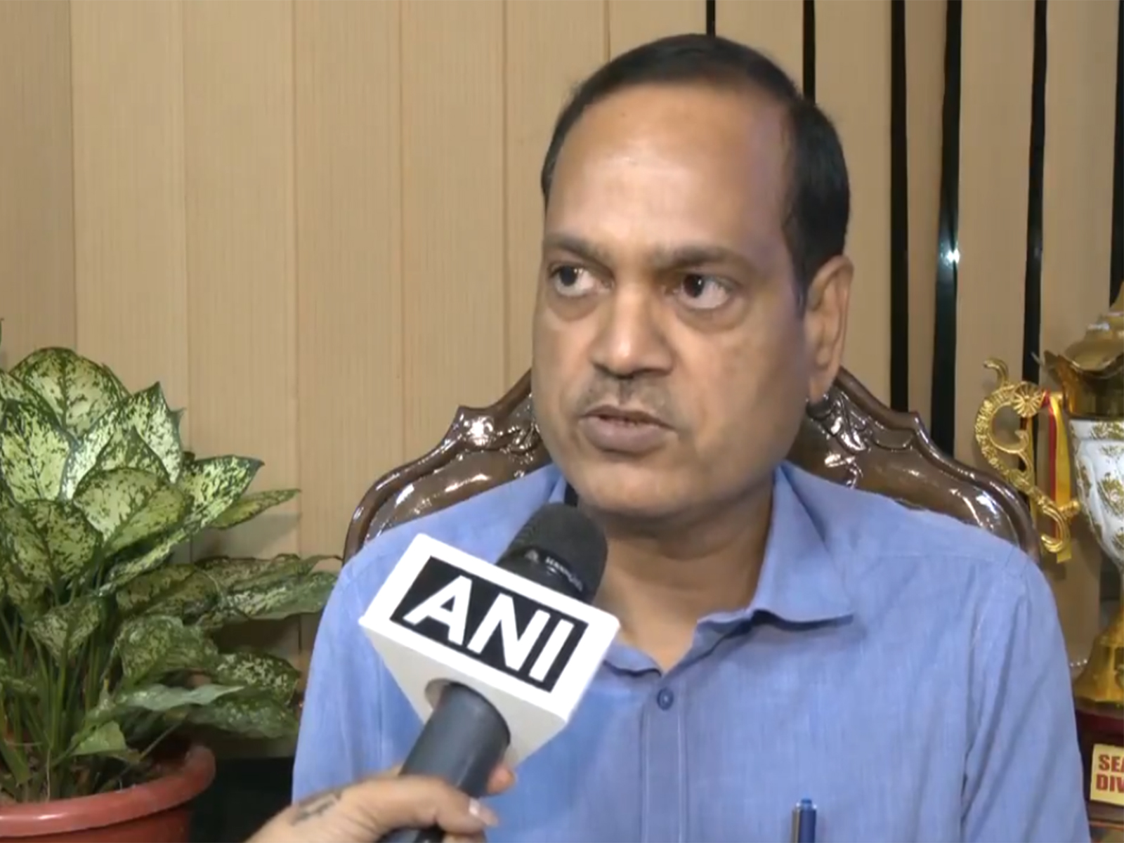Divisional Railway Manager (DRM), Sealdah, Rajeev Saxena (Photo/ANI)