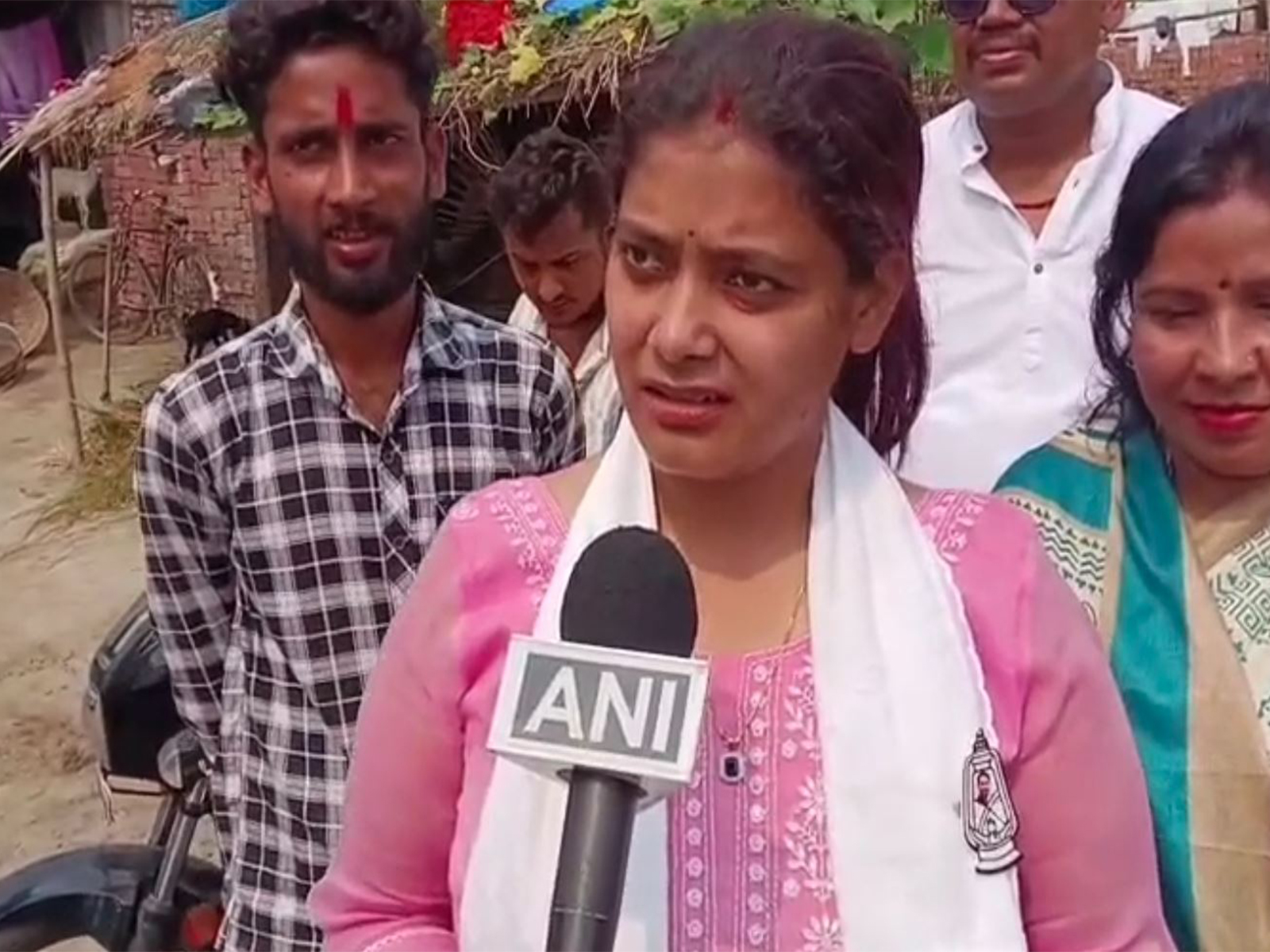 RJD leader and Lalganj constituency candidate Shivani Shukla (Photo/ANI)
