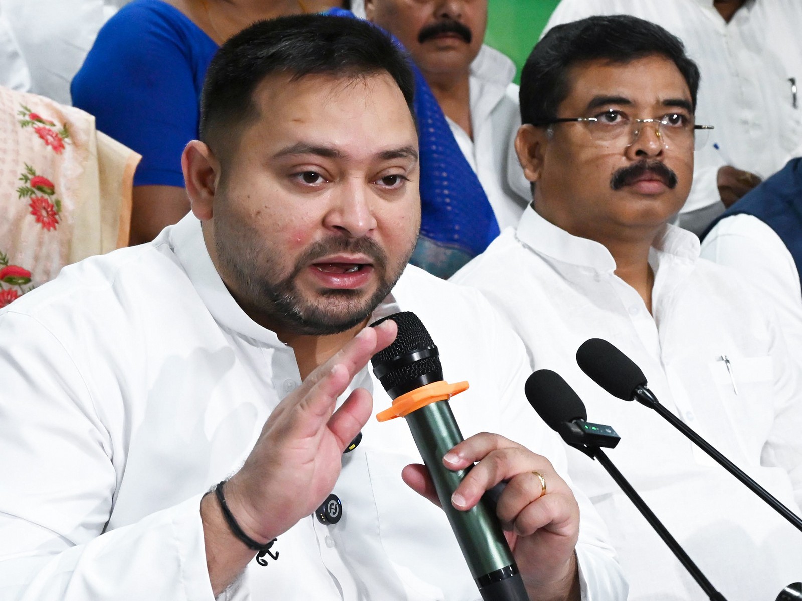 RJD leader Tejashwi Yadav (File Photo/ANI)