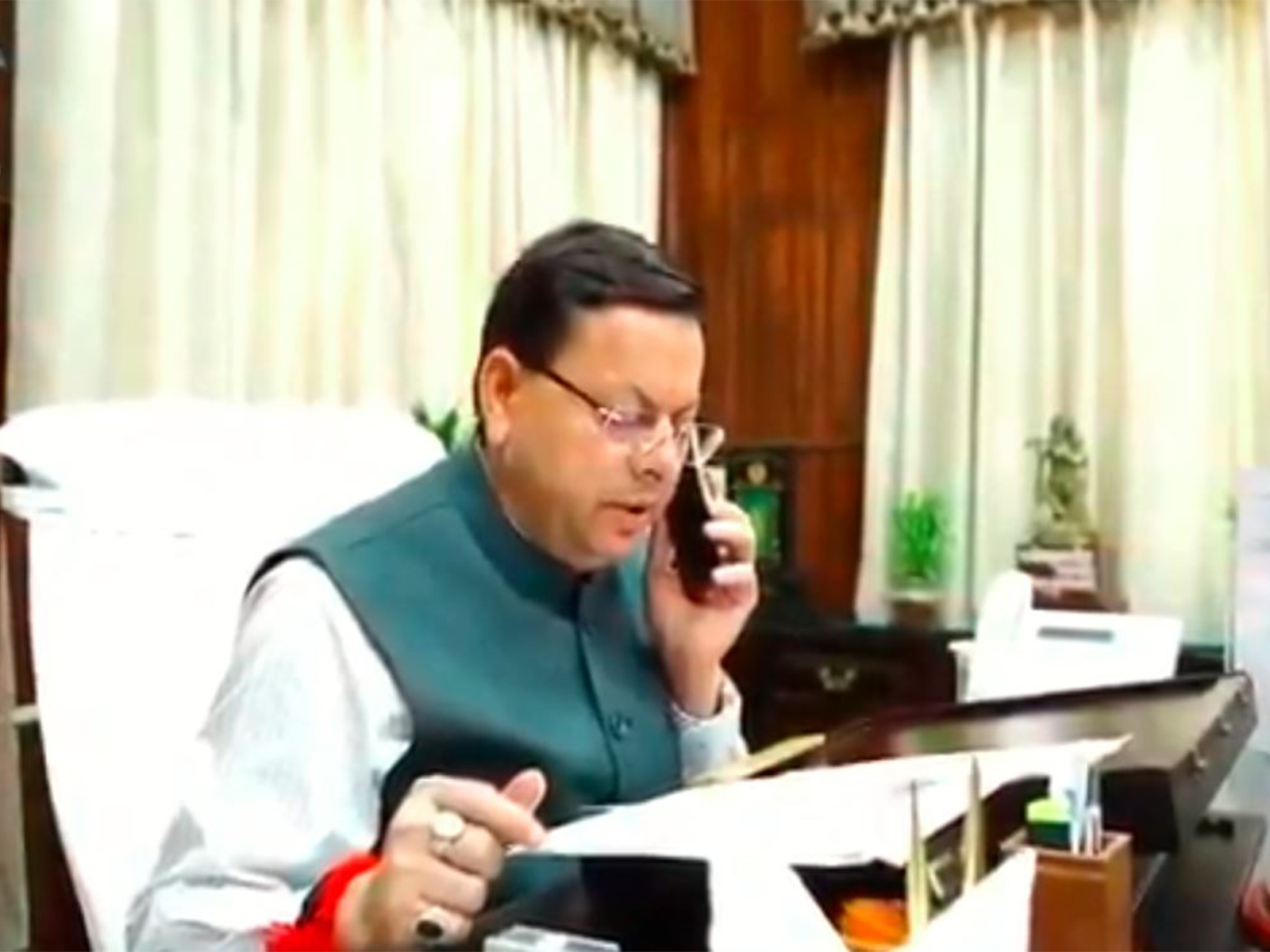 Uttarakhand Chief Minister Pushkar Singh Dhami (Photo/CMO)