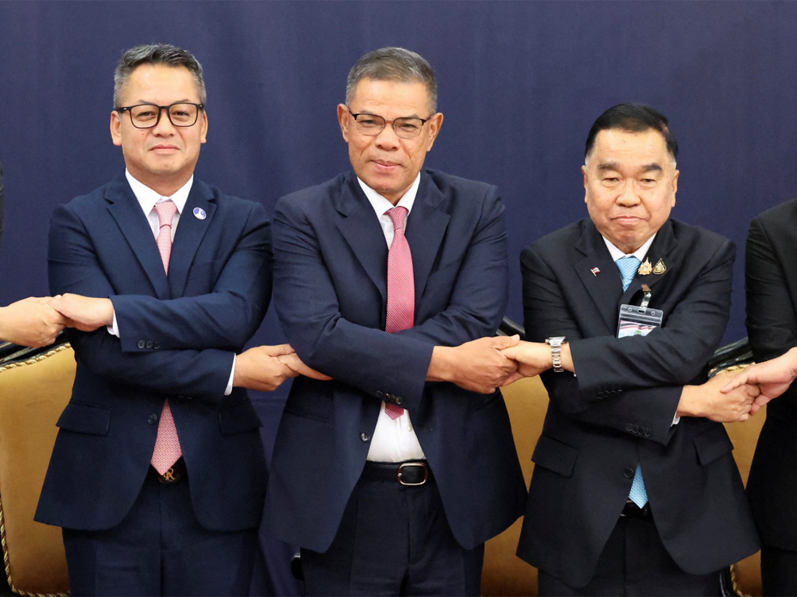 A file photo of Thailand and Cambodia delegates at Extraordinary General Border Committee in Kuala Lumpur in August 2025 (Photo/ Reuters)