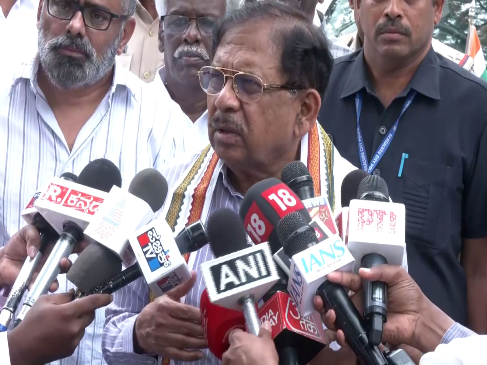 Karnataka Home Minister G. Parameshwara (Photo/ANI)