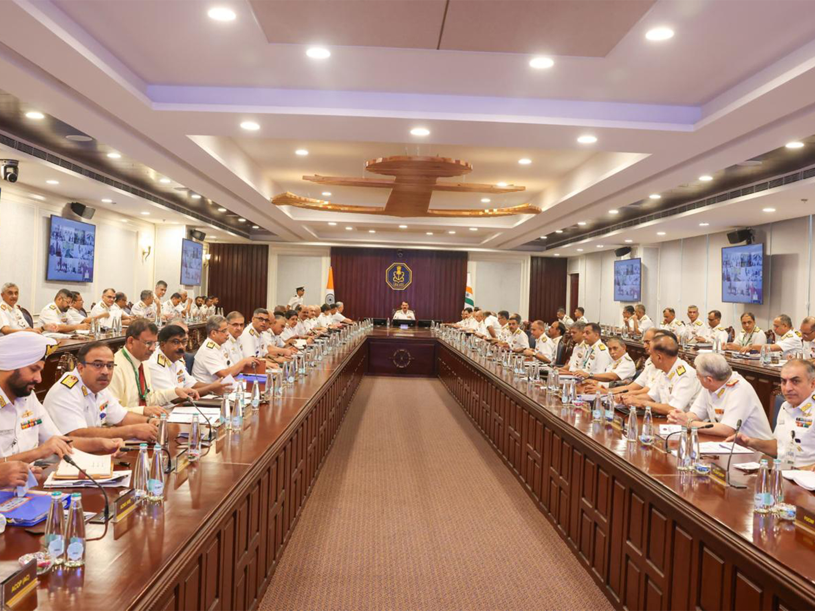 Indian Navy’s Commanders’ Conference 2025 commenced (Photo/ANI)