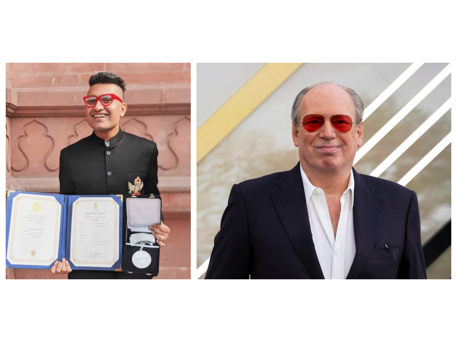 Shashwat Sachdev (Image source: ANI), Hans Zimmer (Image source: Reuters)