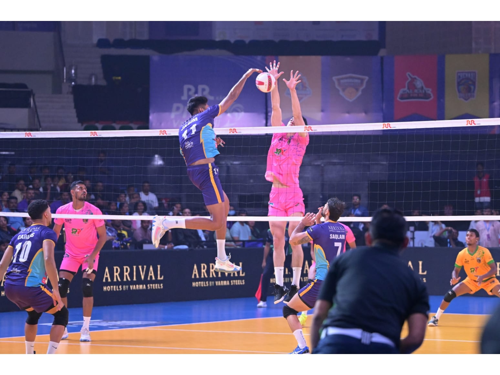 PVL 2025 Season 4 (Match 26) – Chennai Blitz storm into top four with commanding 3-0 victory over Delhi Toofans