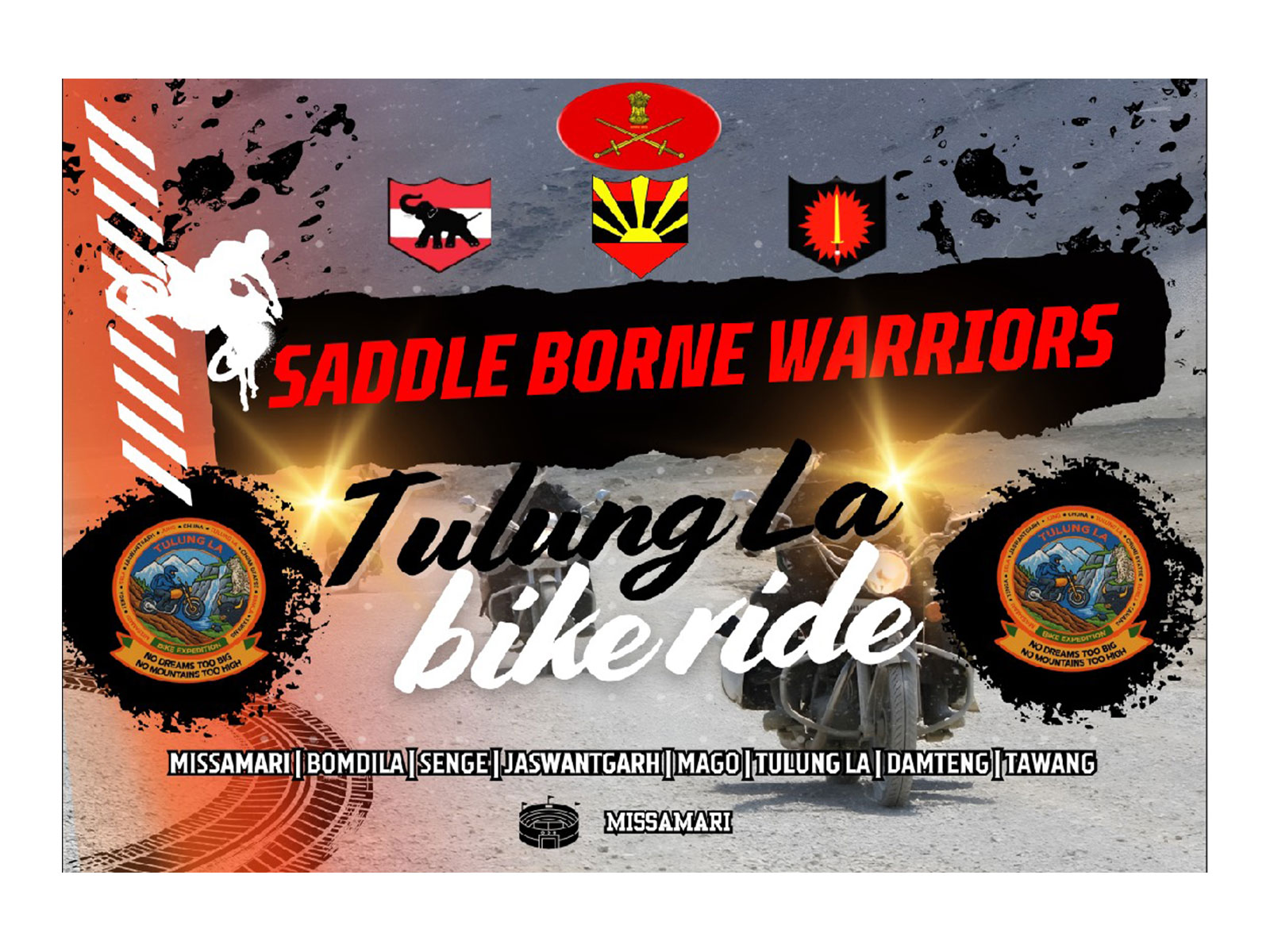 Gajraj Corps to organise “Saddle Borne Warriors” motorcycle rally (Photo: Indian Army)