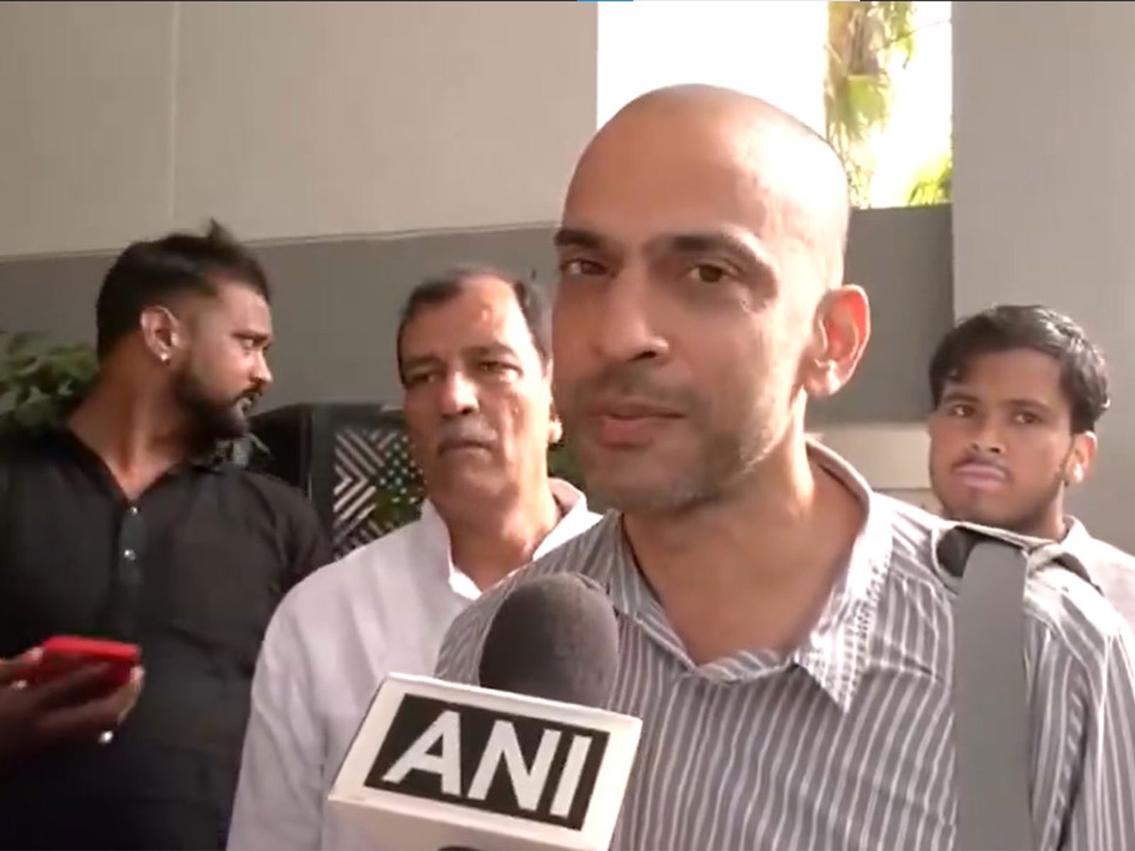 Congress leader Krishna Allavaru (Photo: ANI)