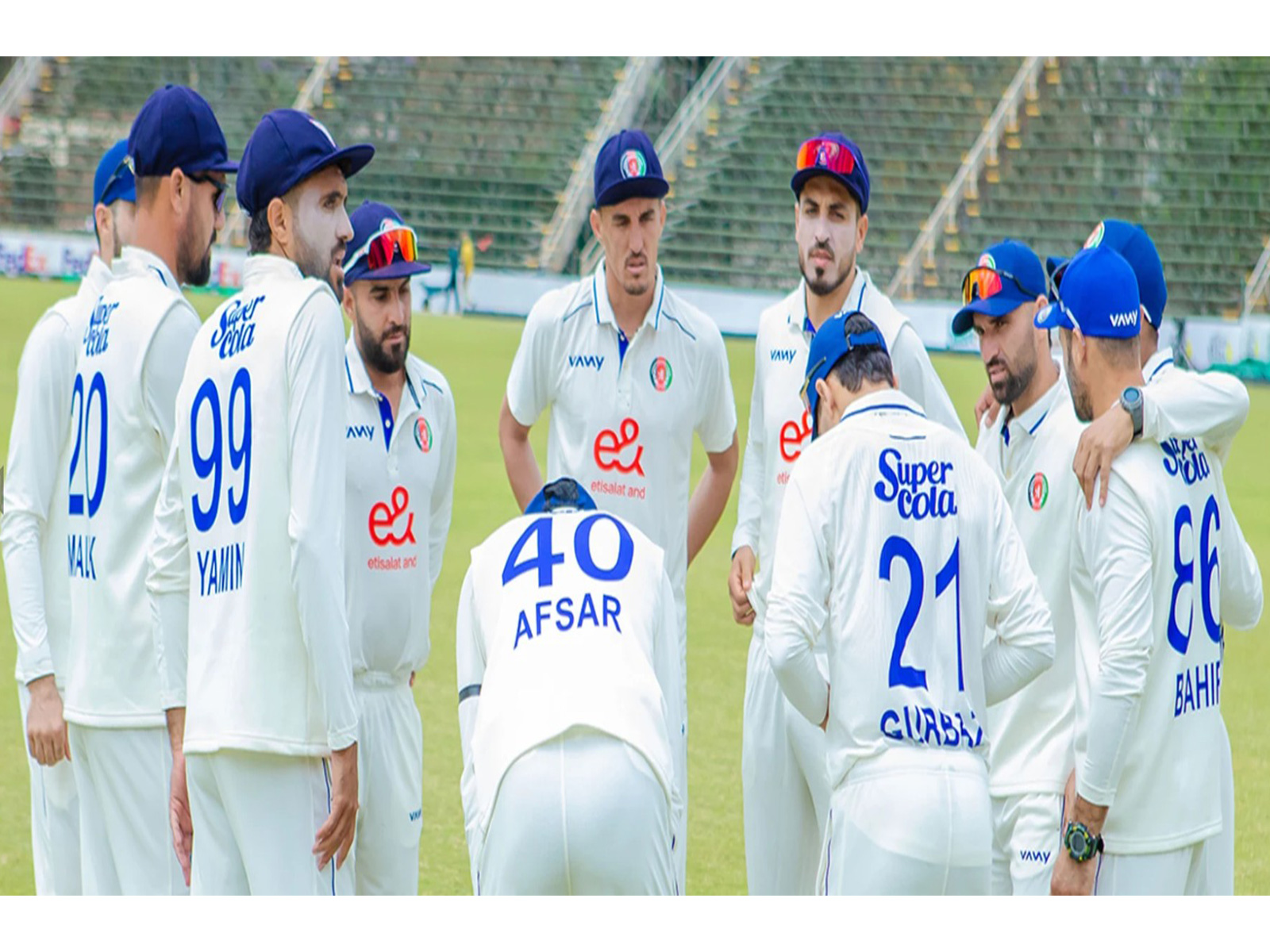 Afghanistan Test Cricket Team (Photo: ICC)