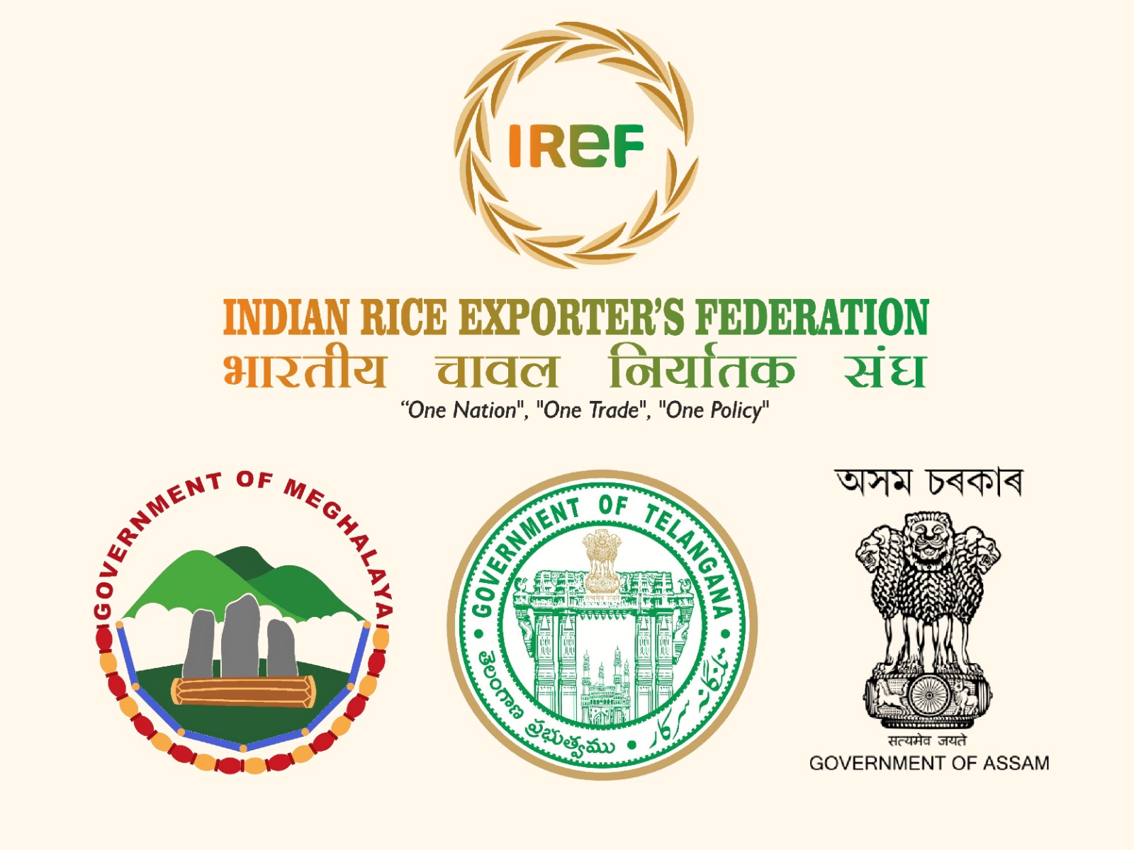 Assam, Meghalaya, Telangana partner with IREF for upcoming mega rice conference at Bharat Mandapam (Image: IREF)