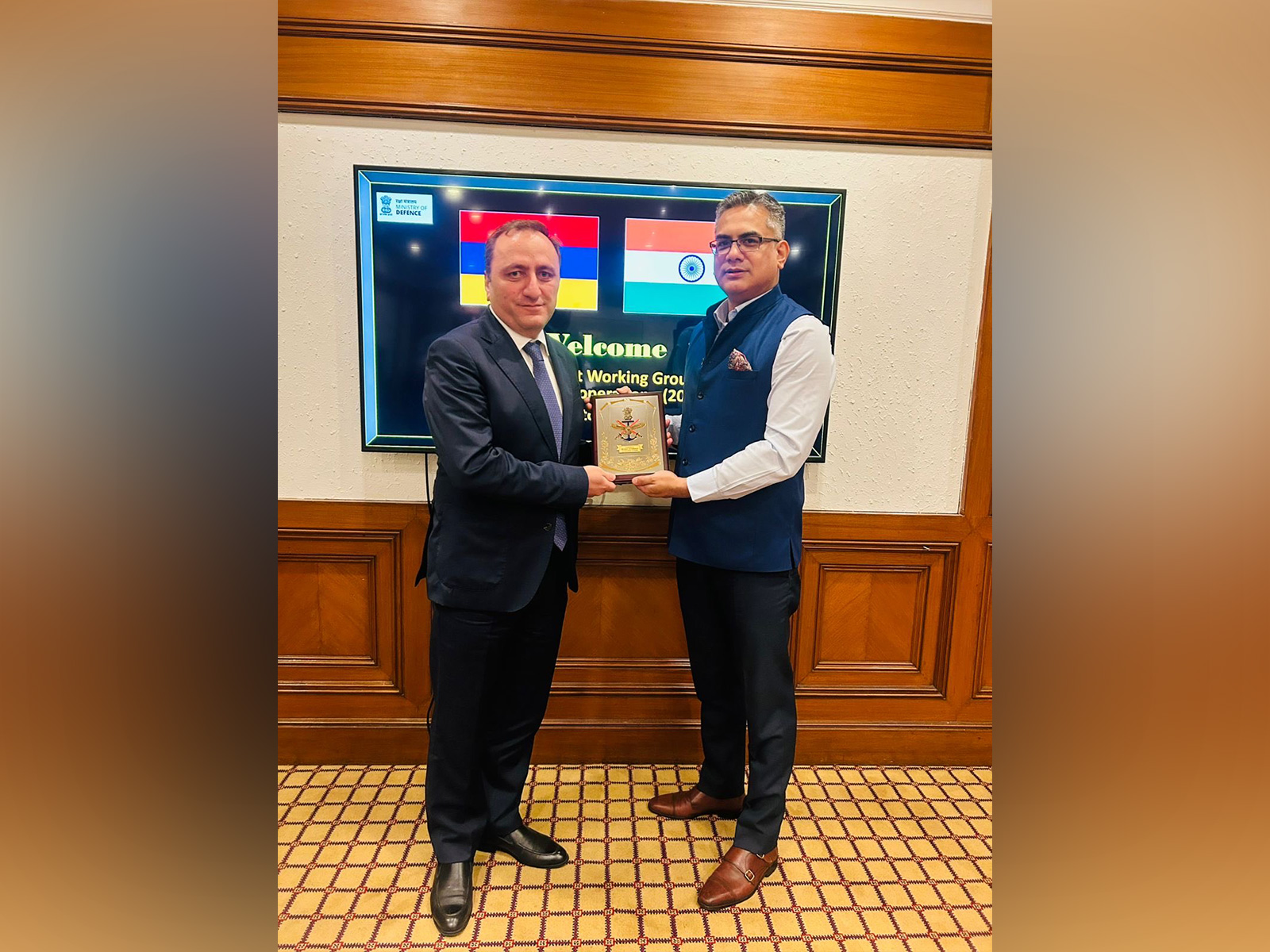 India-Armenia Joint Working Group Meeting (Photo: X@SpokespersonMoD)