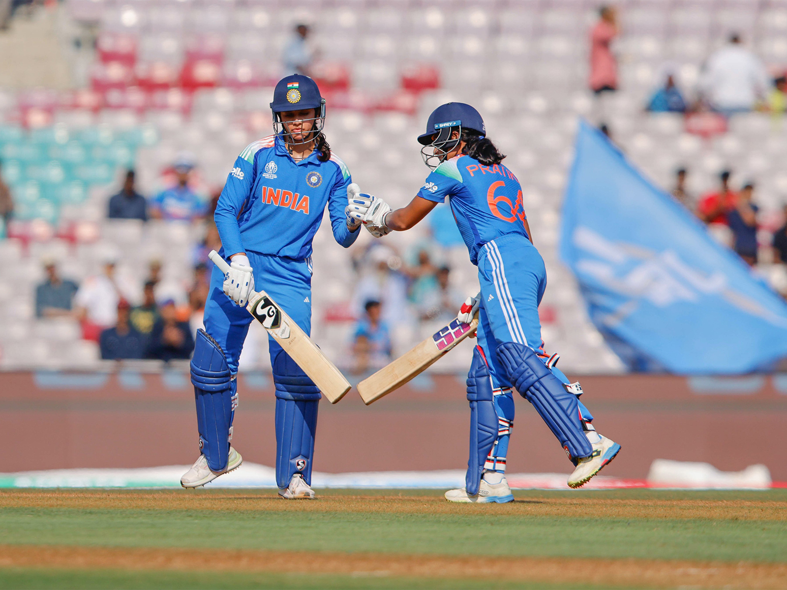 India Women openers Smriti Mandhana and Pratika Rawal (Photo: X/@BCCIWomen)