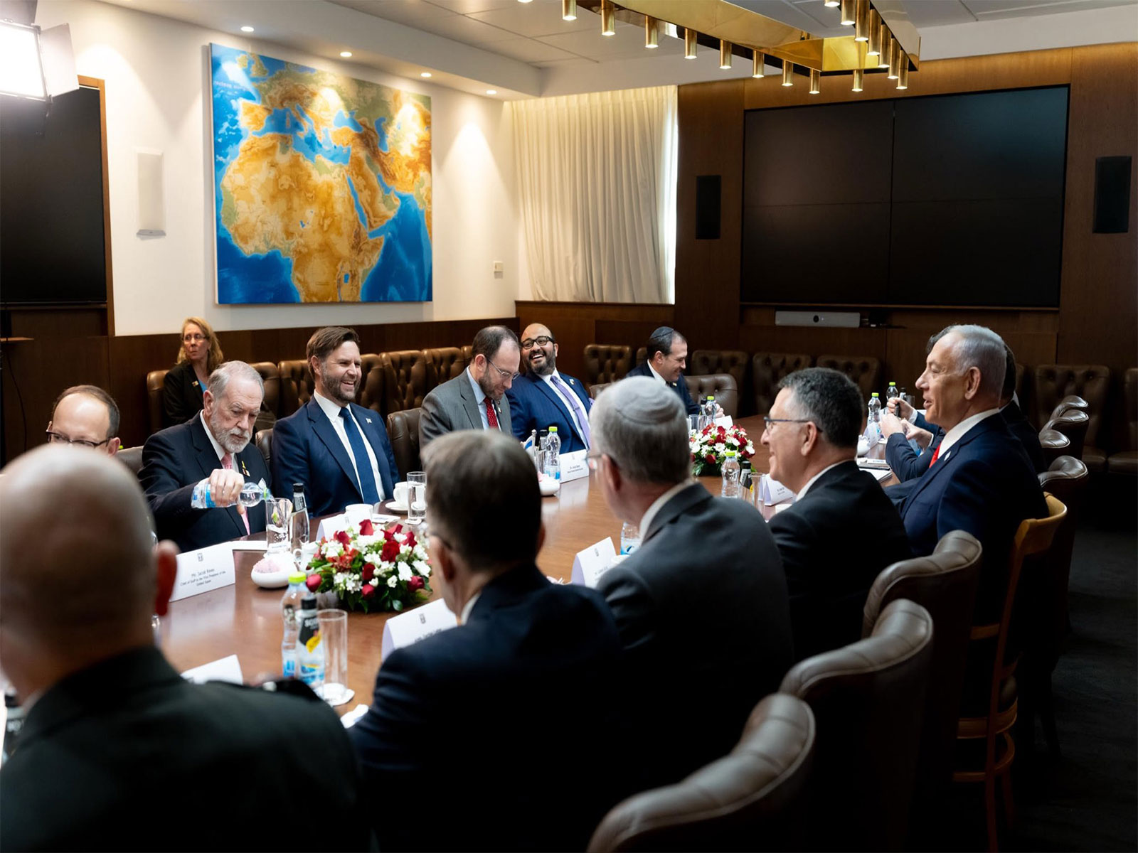 US Vice President JD Vance in Israel (Photo/X@VP)