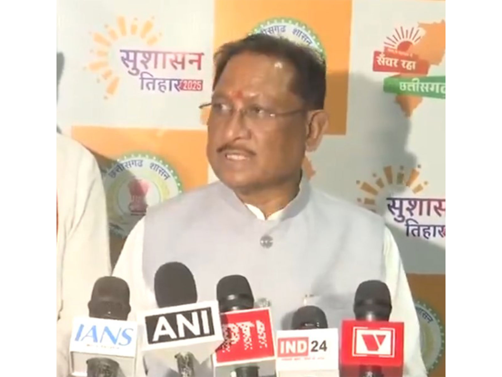 Chhattisgarh Chief Minister Vishnu Deo Sai (Photo/ANI)