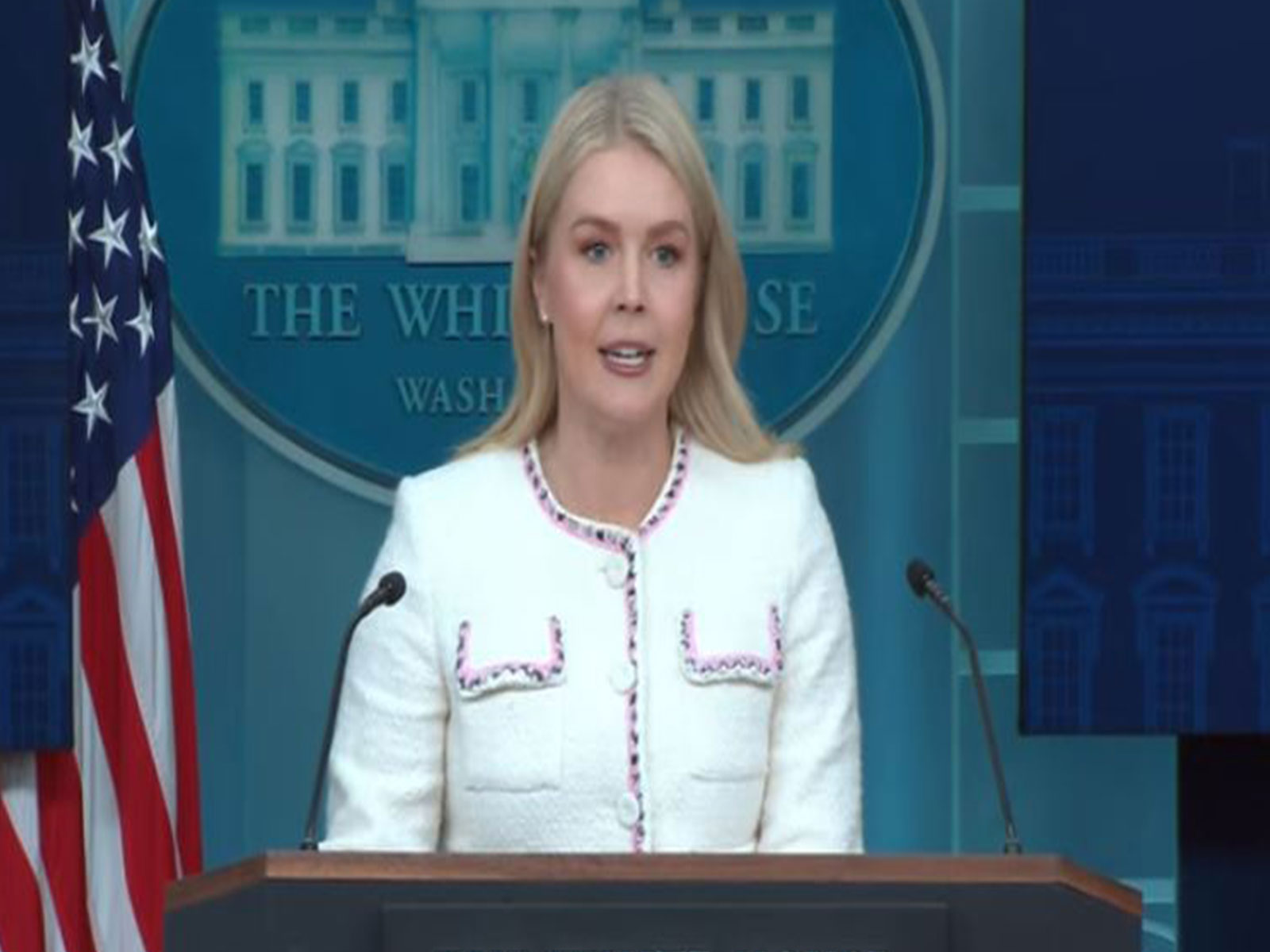 White House Press Secretary Karoline Leavitt (Photo/ANI)