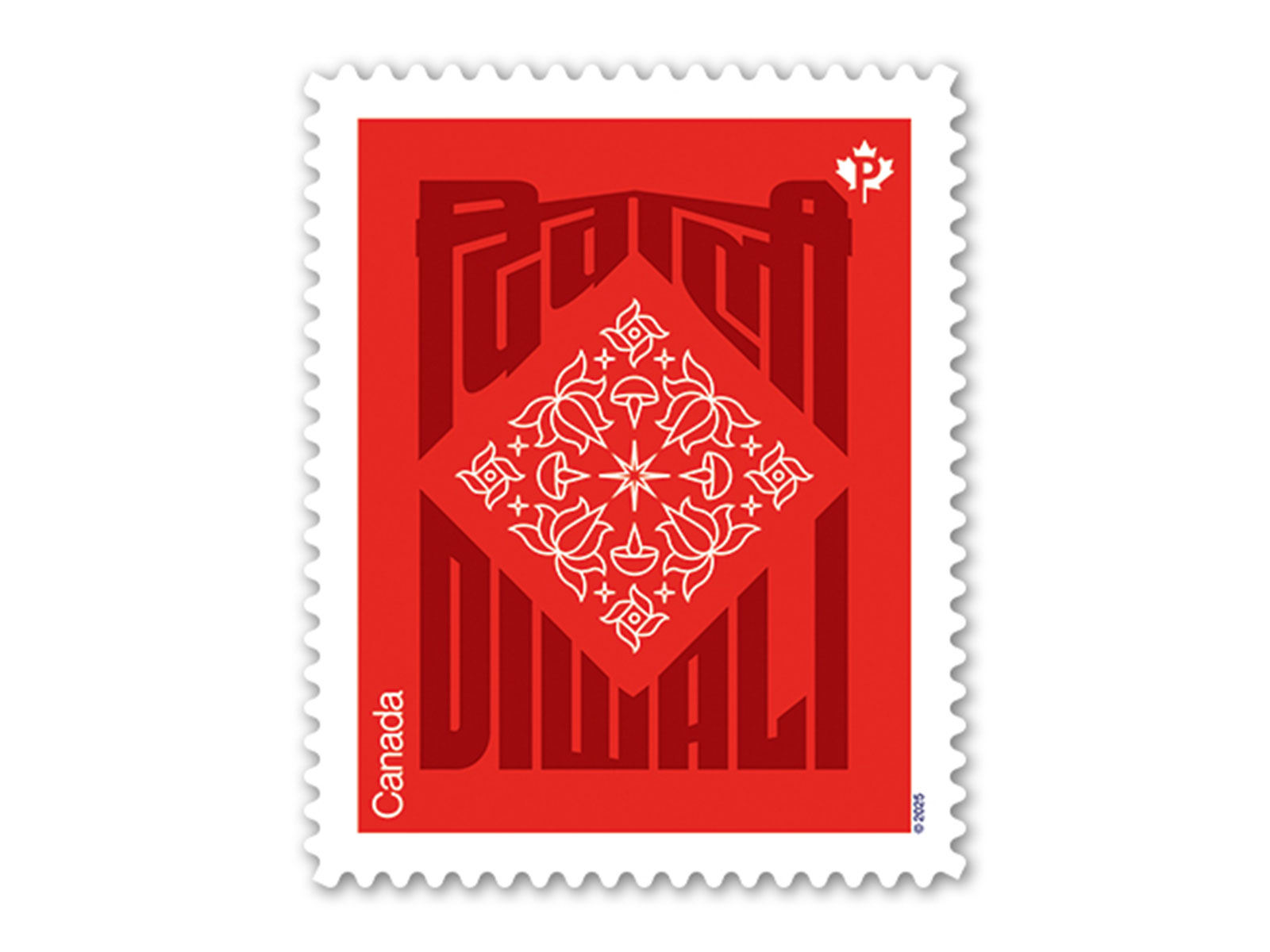 Stamp featuring Rangoli design unveiled for Diwali (Photo/ X@HCI_Ontario)