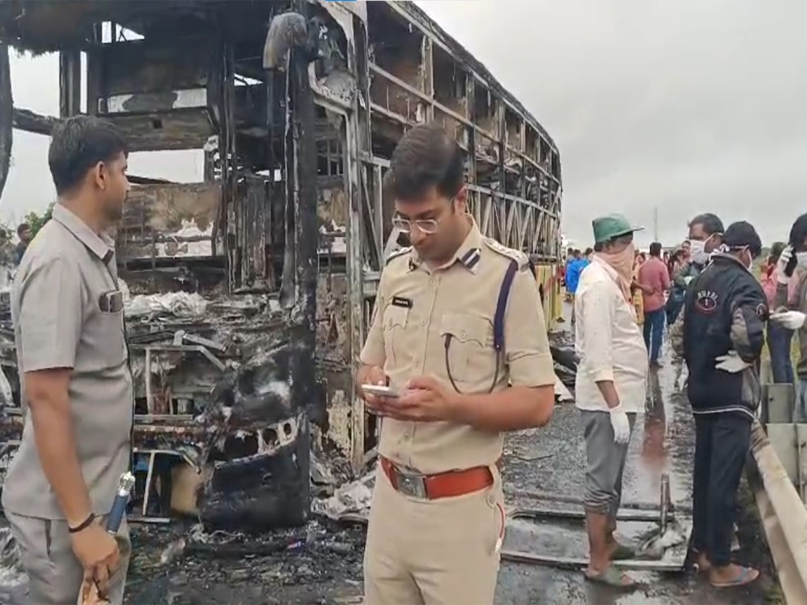 Visuals from the spot (Photo/ANI)