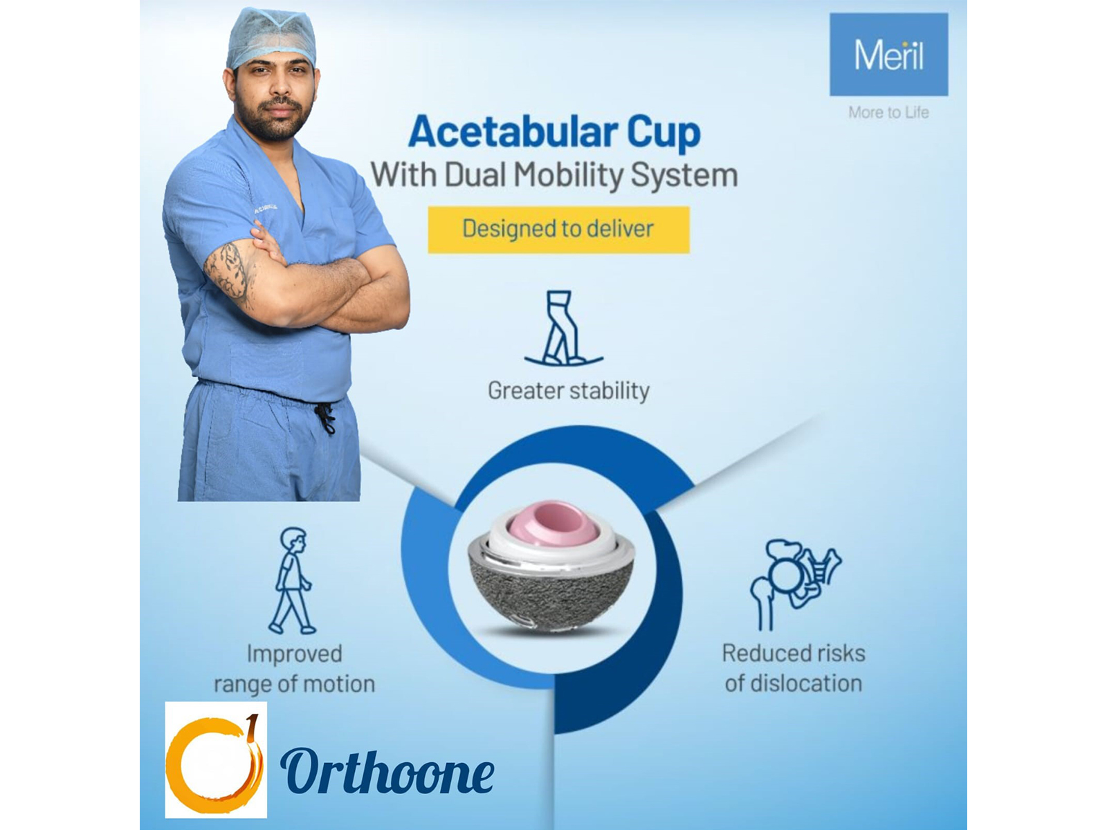 Dr. Dibya Singha Das, Senior Consultant Orthopaedic & Robotic Joint Replacement Surgeon, OrthoOne / Utkal Hospital.