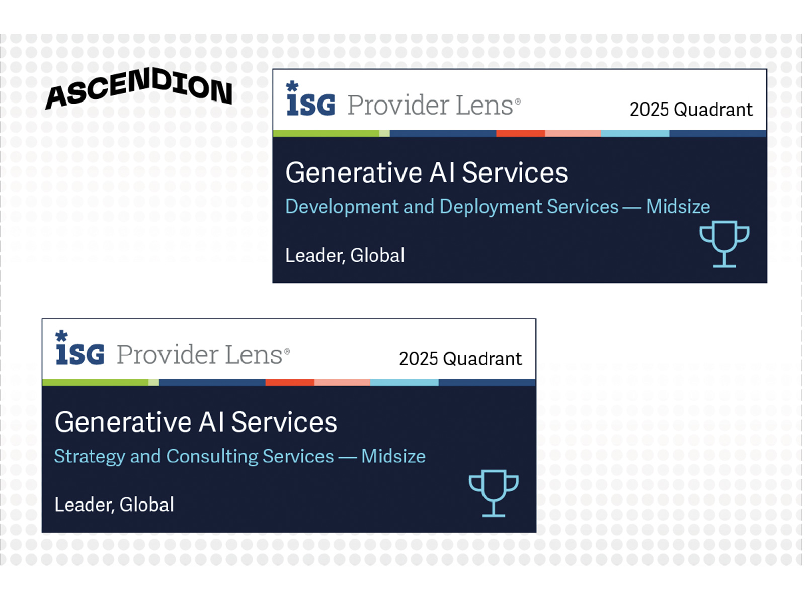Ascendion Recognized as a Global Leader in the ISG Provider Lens® for Generative AI Services 2025