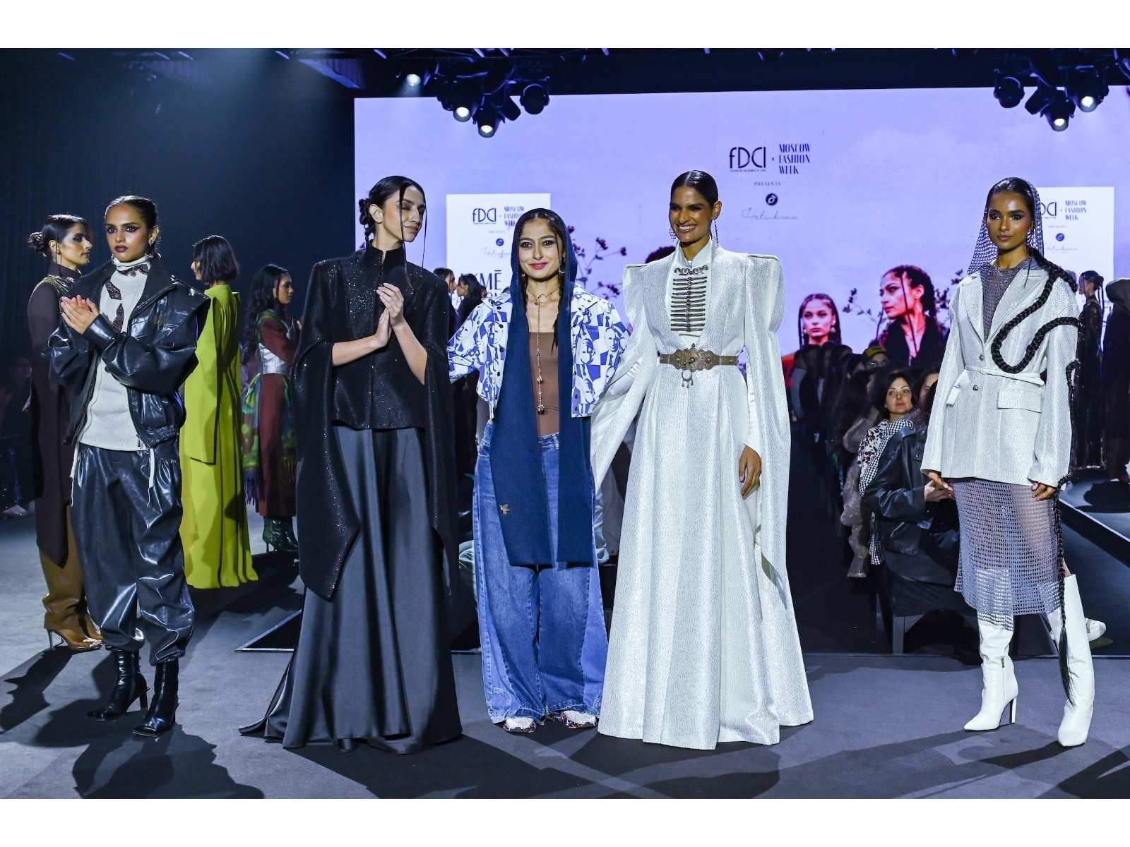 Where Cultures Collide: Lakmē Fashion Week X FDCI X Moscow Presented ‘Hatsibana’ By Fatima Shogenova
