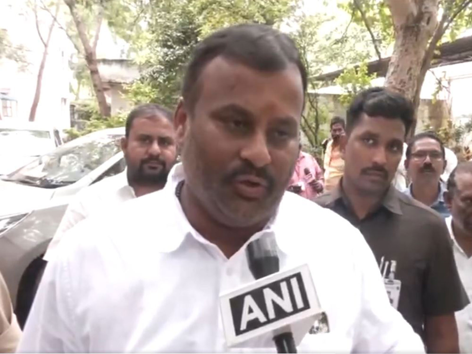 Andhra Pradesh Transport Minister Mandipalli Ramprasad Reddy. (Photo/ANI)