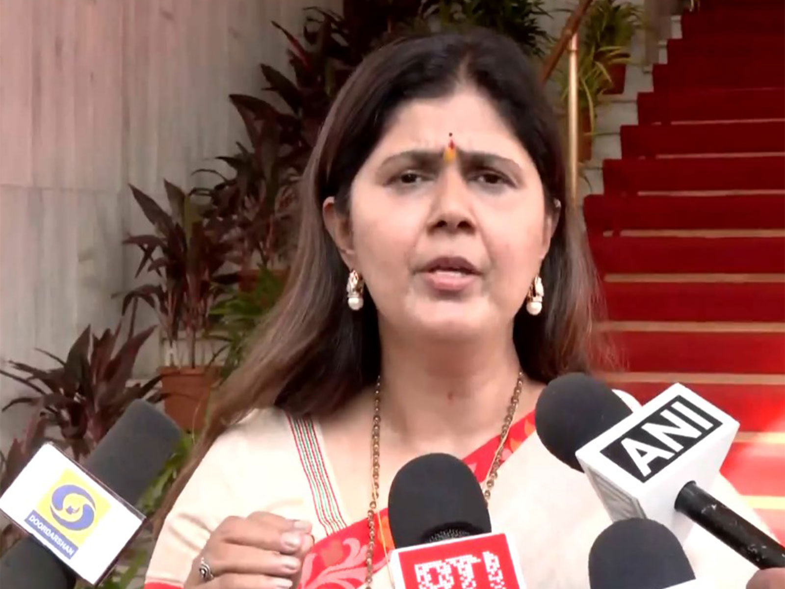 Maharashtra Minister Pankaja Munde (Photo: ANI)