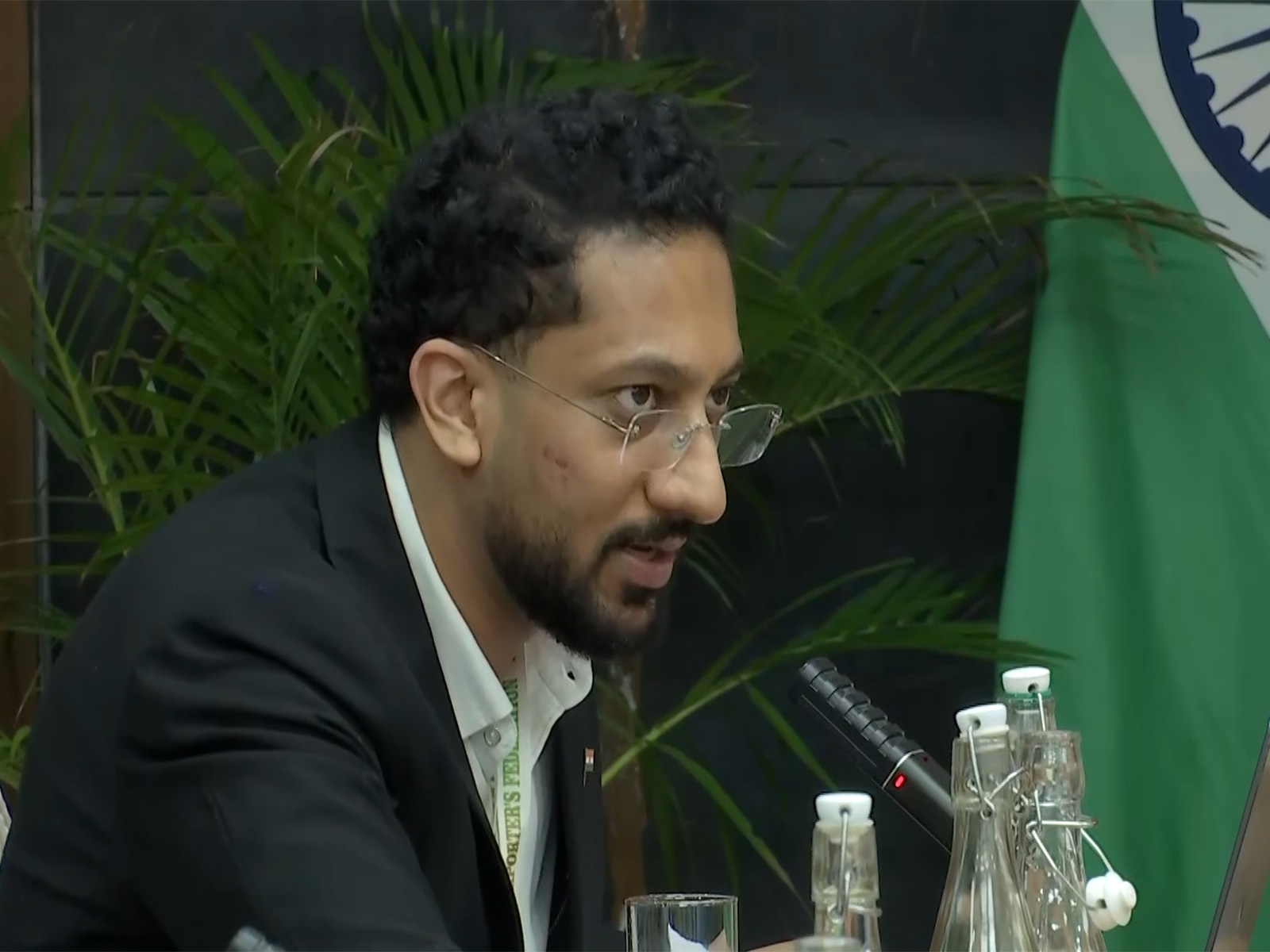 Dev Garg, Vice President of the Indian Rice Exporters Federation (IREF) and Director of Shri Lal Mahal Group (Photo/ANI)