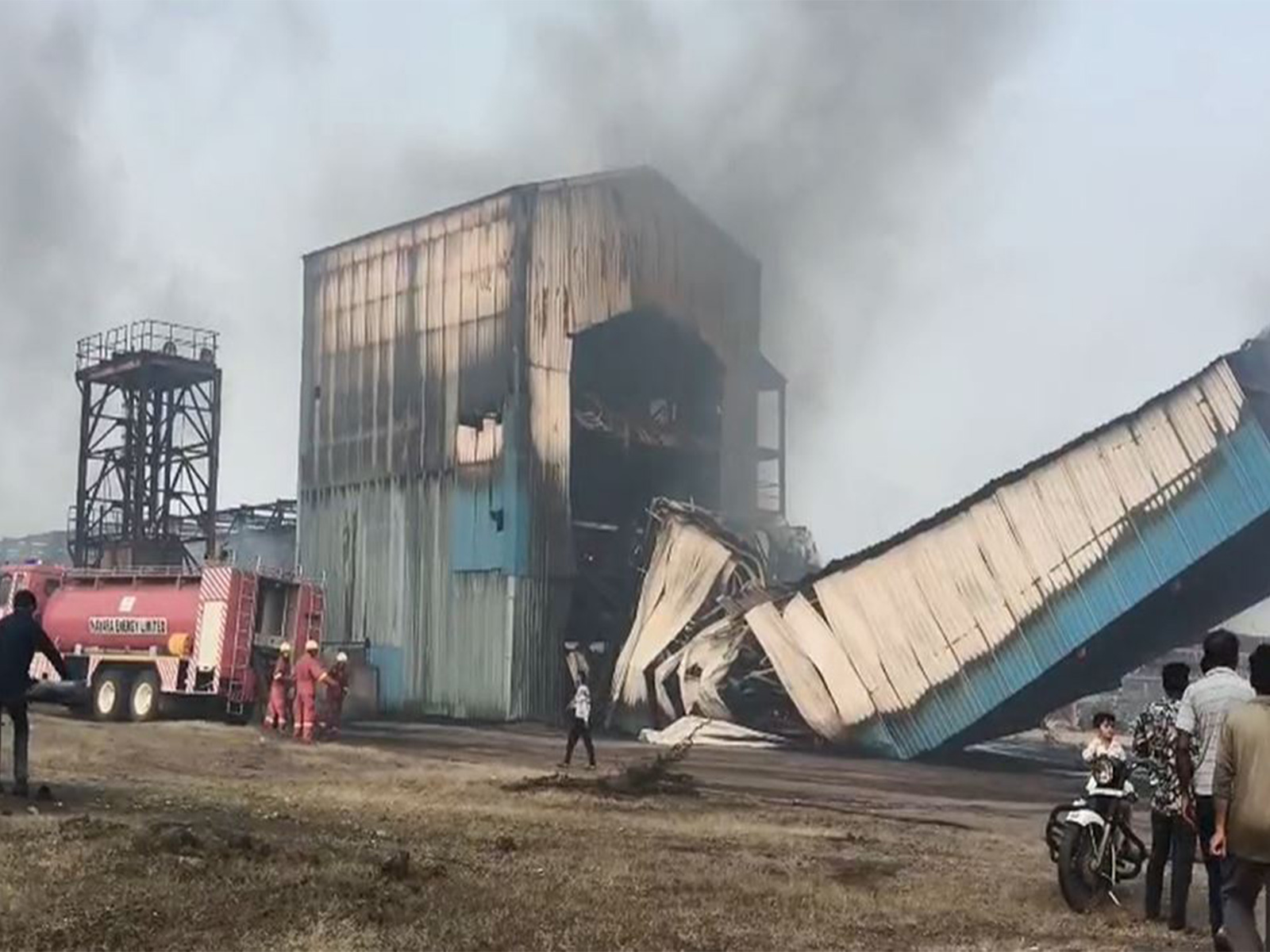 Visuals from the spot (Photo/ANI)