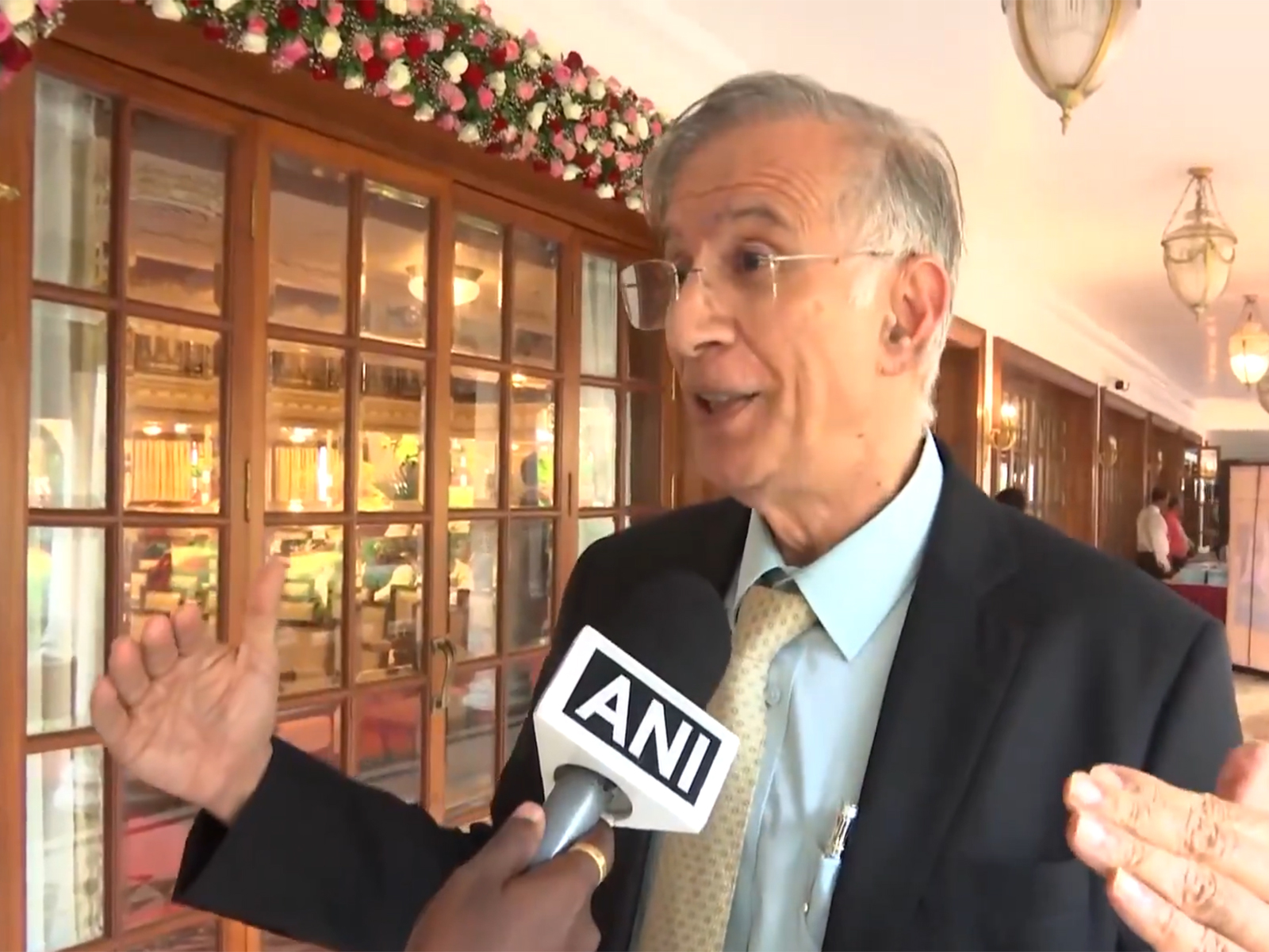 Niranjan Hiranandani, co-founder and managing director of the Hiranandani Group (Photo/ANI)