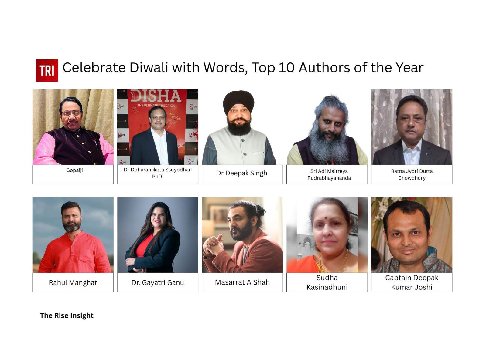 Celebrating Voices That Shape Our Literary Landscape: Top 10 Authors of 2025