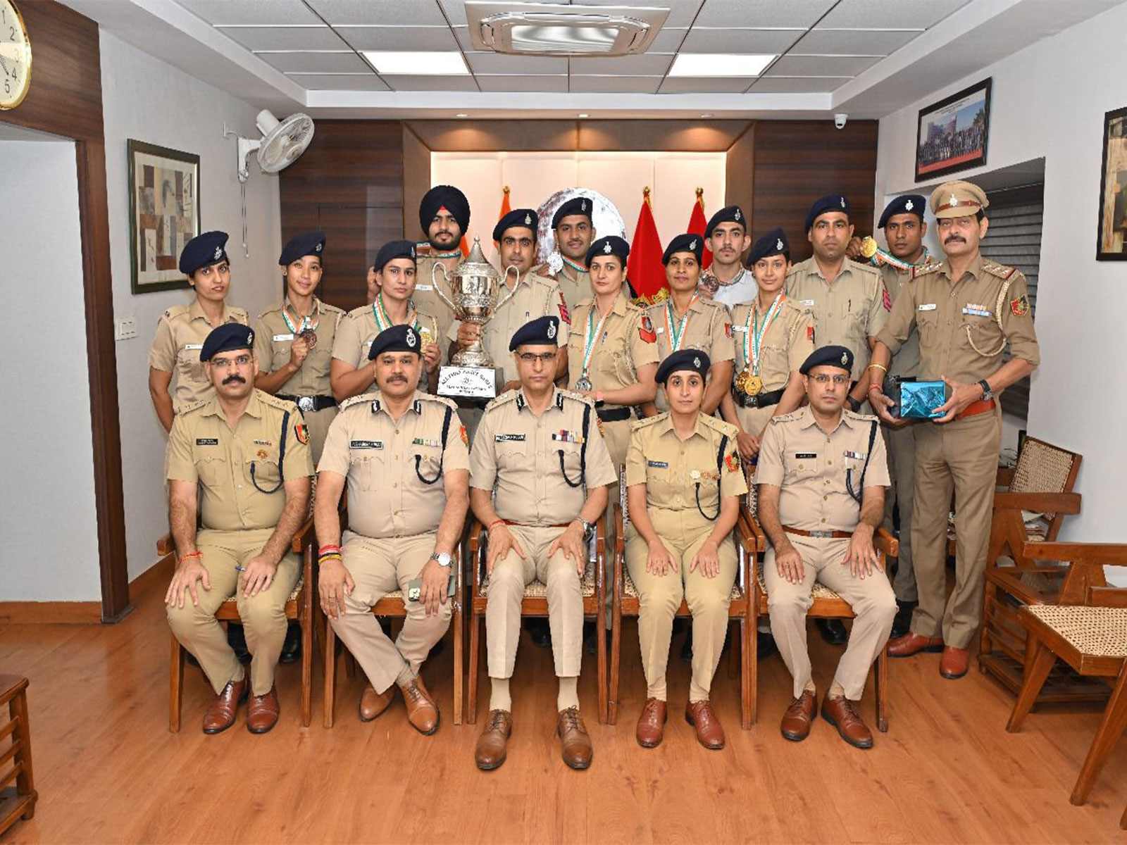 Chandigarh Police shine with 17 medals at 10th All India Police Judo Cluster (Photo/ANI)