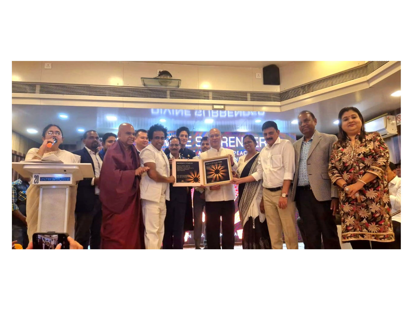 A Global Ode to Peace: ‘Divine Surrender’ Anthem Launched with International Dignitaries in Mumbai, spreads Universal Message of Buddha’s Teachings
