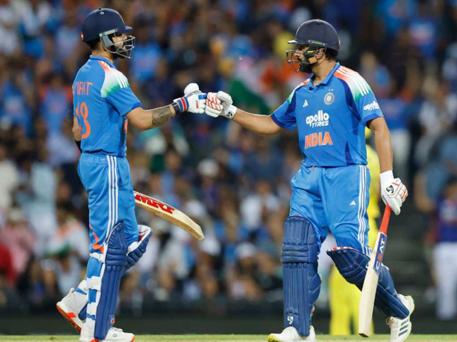 Virat Kohli and Rohit Sharma (Photo: @BCCI/X)