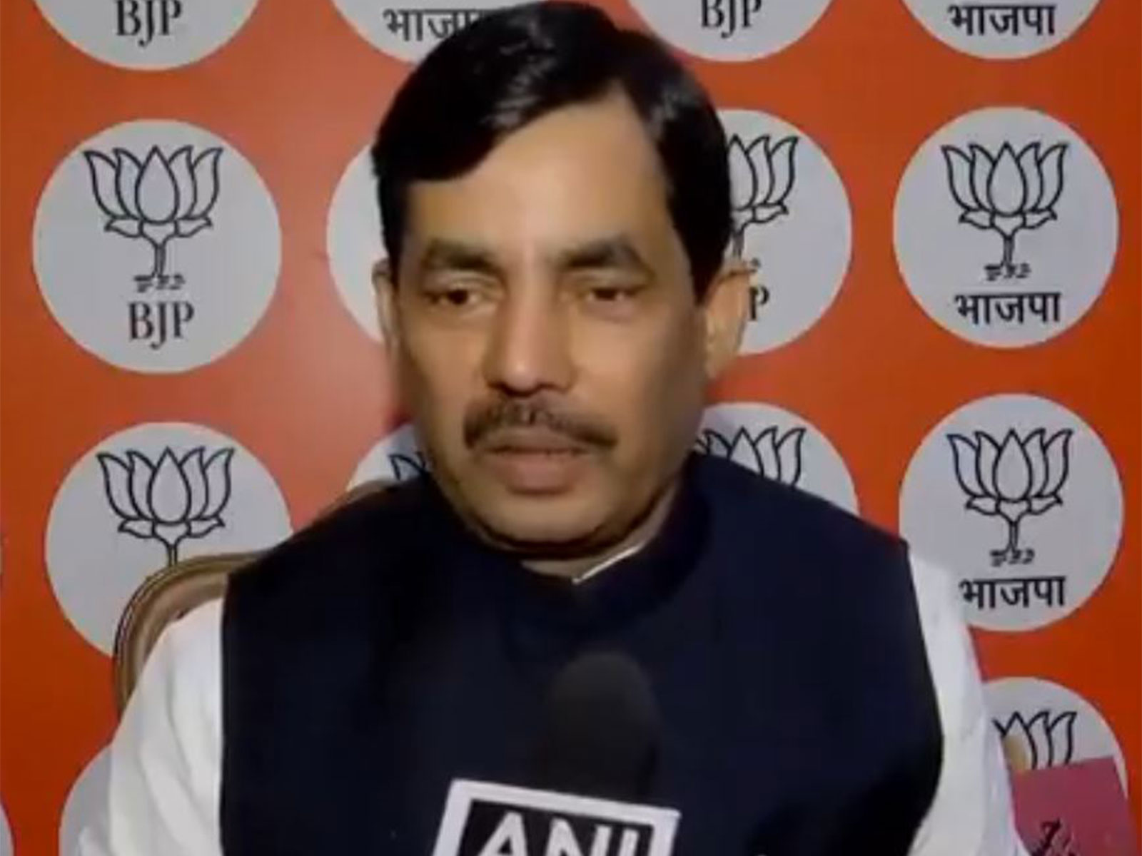 BJP national spokesperson Syed Shahnawaz Hussain (Photo/ANI)