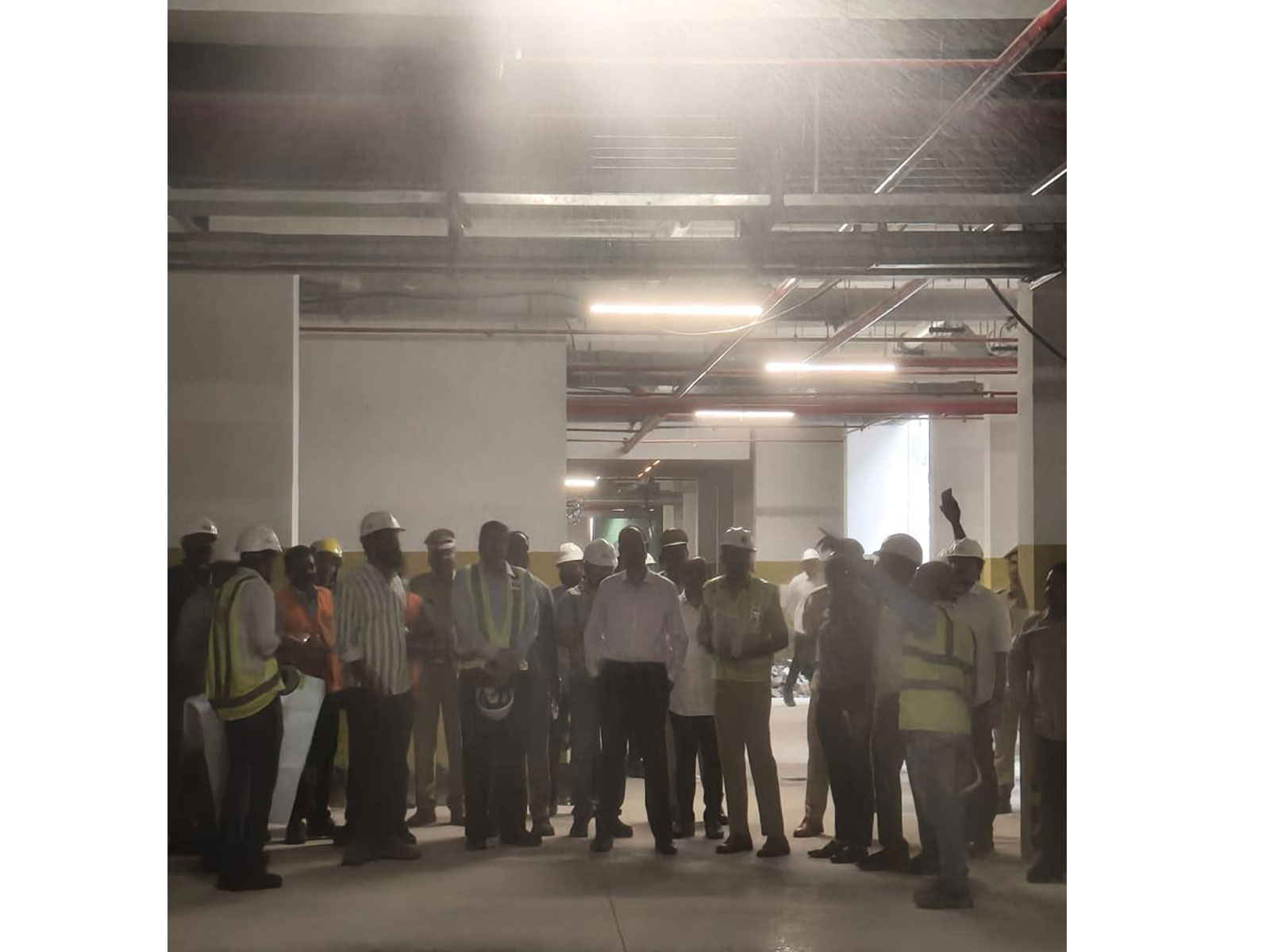 Telangana Fire DG inspects Hyderabad high-rise building (Photo/X/@TelanganaFire)