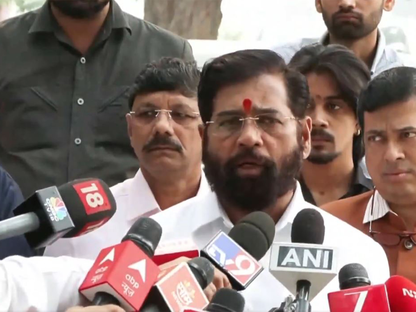 Maharashtara DyCM Eknath Shinde (Photo/ANI)