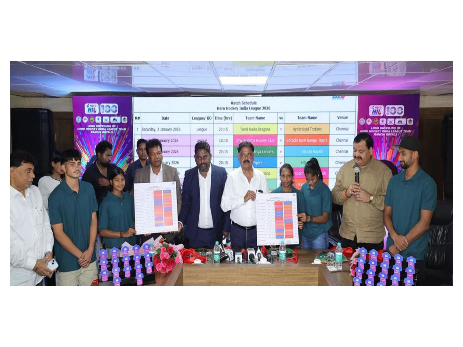 HIL unveil Men's and Women's schedule for 2025–26 season