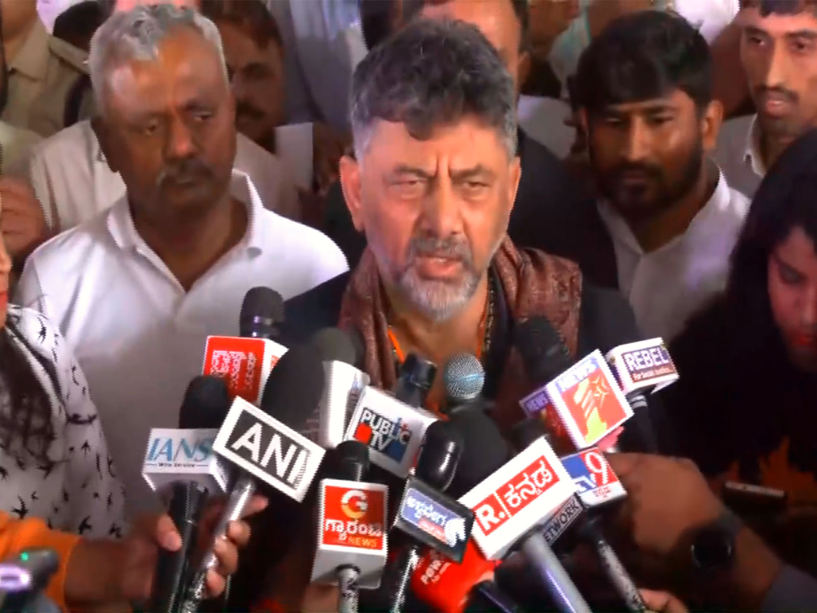 Karnataka Deputy Chief Minister DK Shivakumar (Photo/ANI)