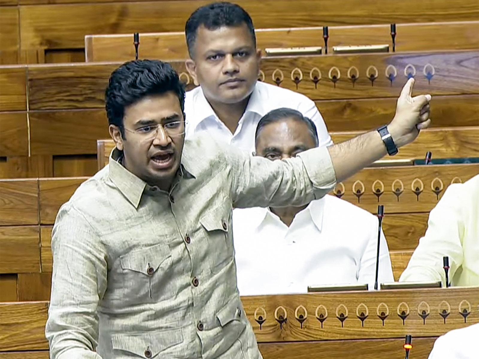 BJP MP and advocate Tejasvi Surya (File Photo/ANI)