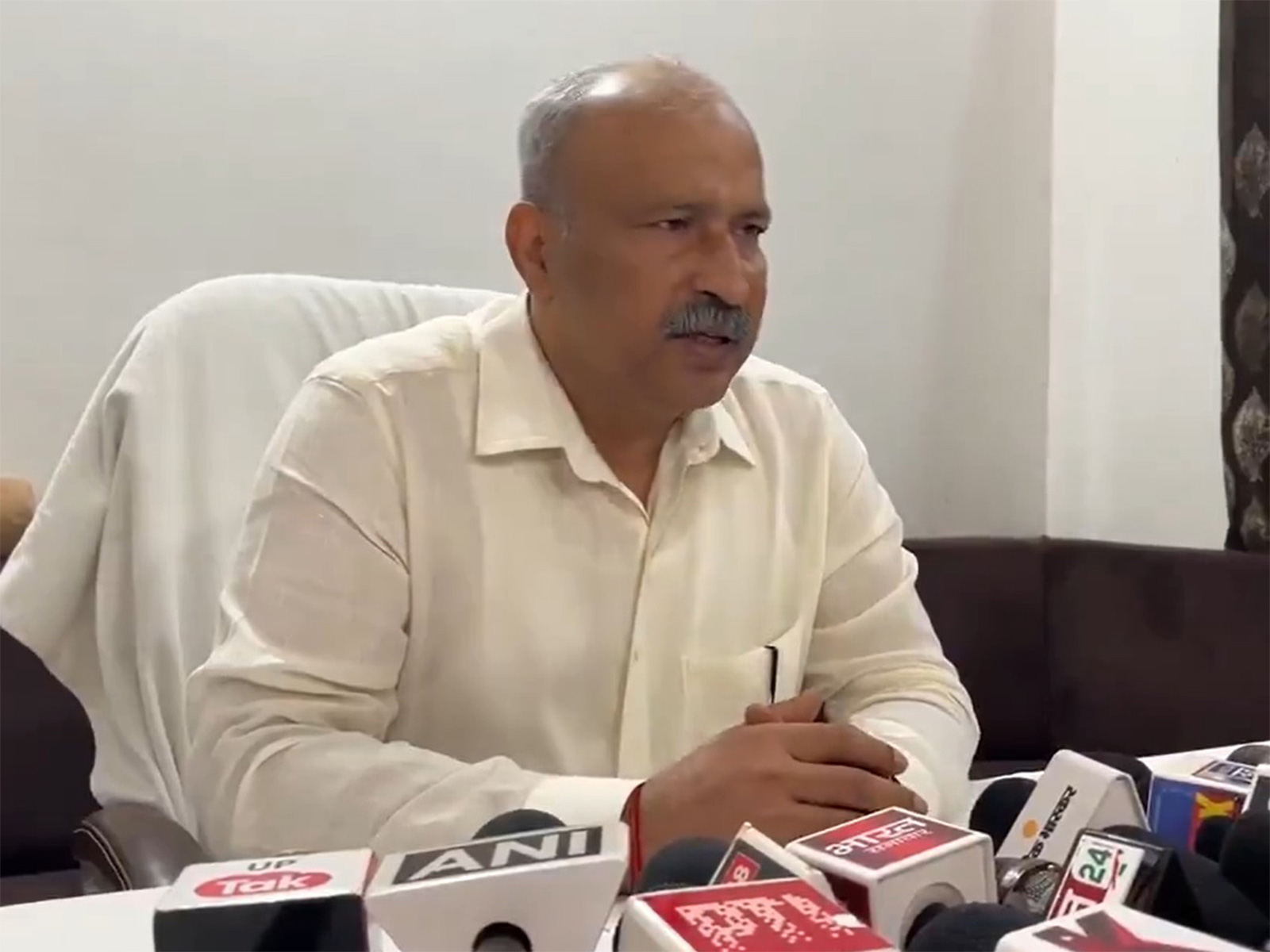 Uttar Pradesh DGP Rajeev Krishna (Photo/ANI)