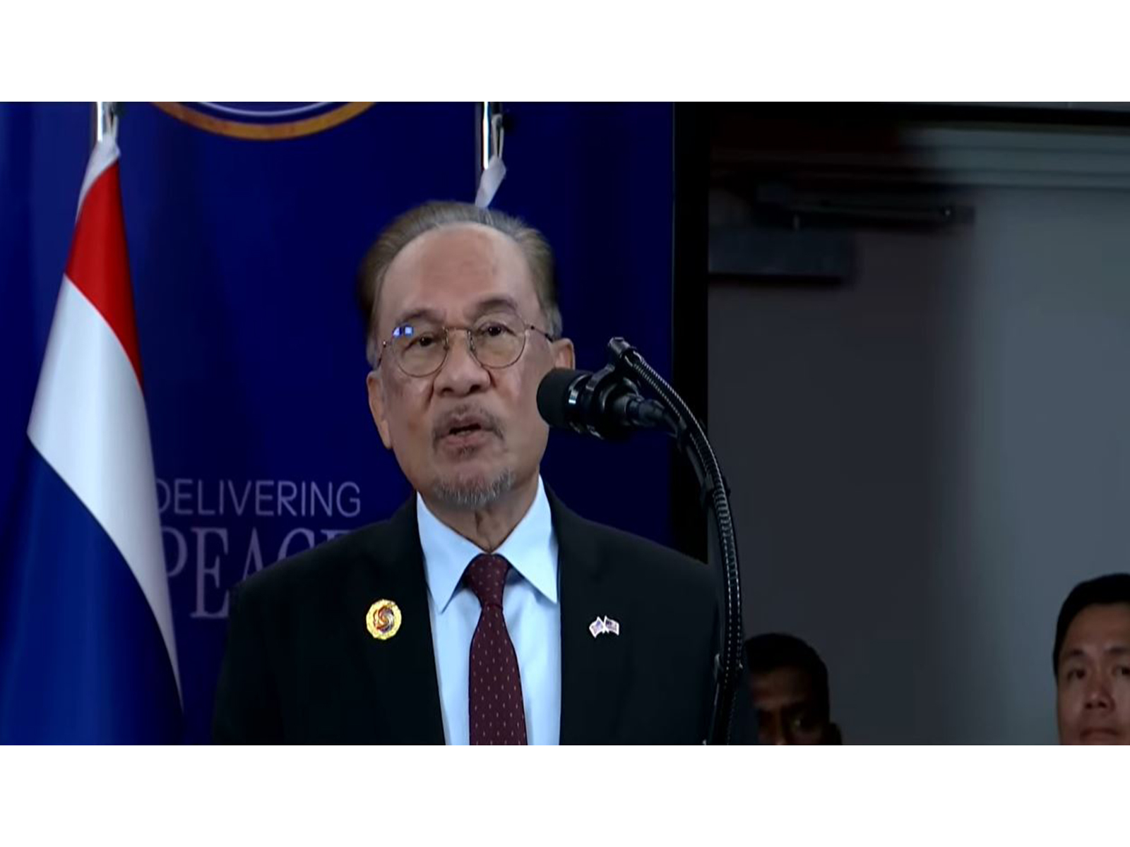 Malaysian Prime Minister Anwar Ibrahim (Image Source: The White House/YouTube)
