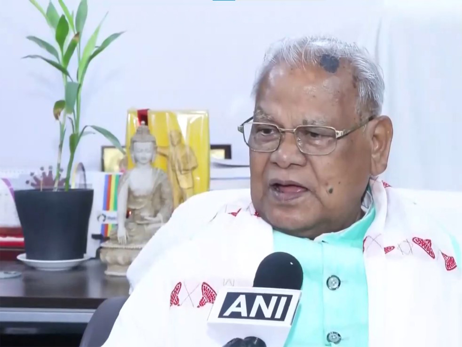 Union Minister and Hindustani Awam Morcha chief Jitan Ram Manjhi (Photo/ANI)